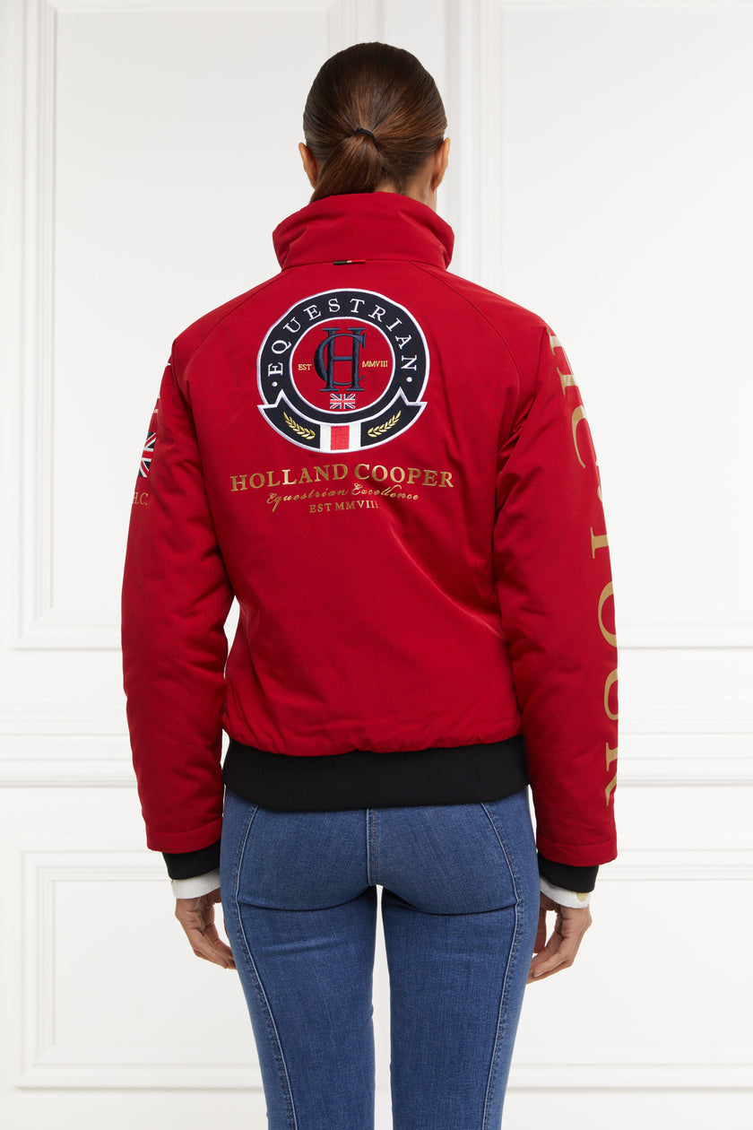 Team HC Jacket (Vermillion Red)