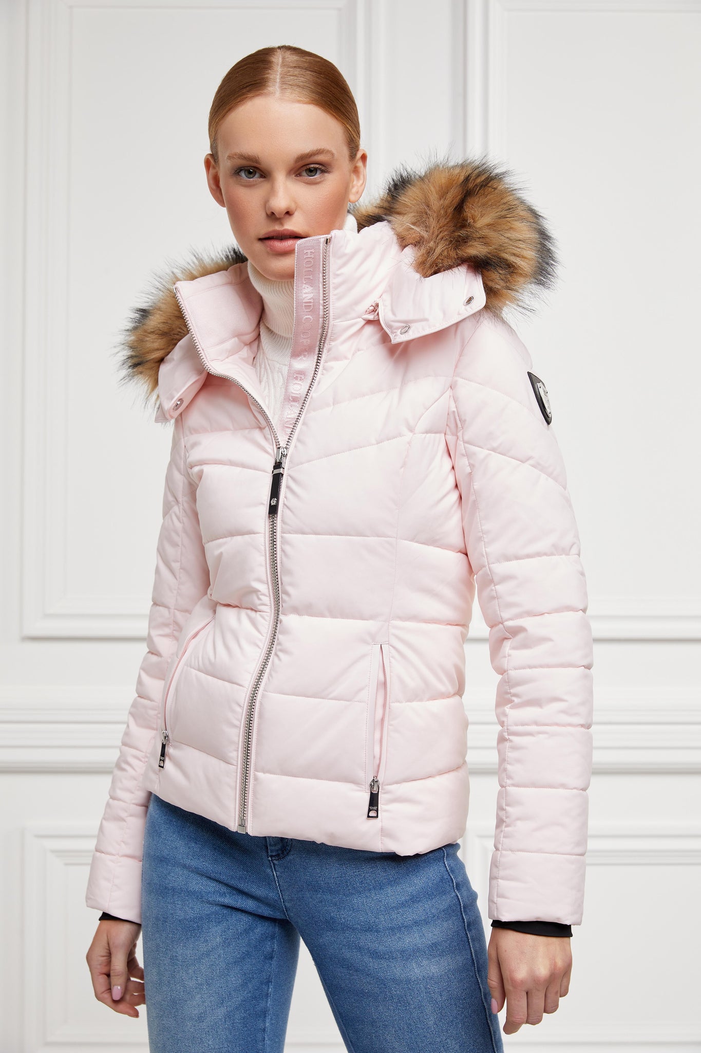 Whistler Puffer Jacket (Ice Pink)