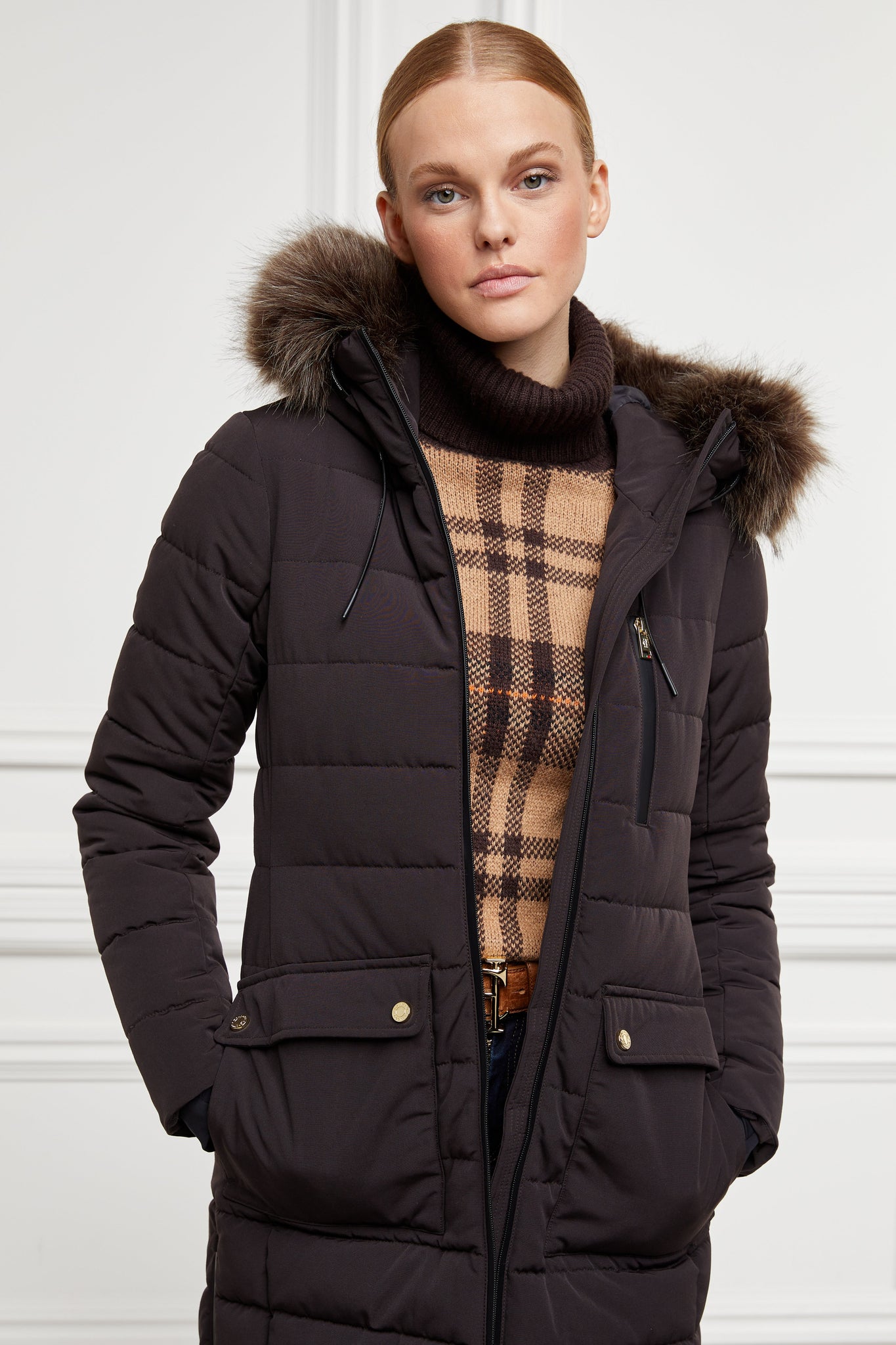 Finsworth Coat (Chocolate)