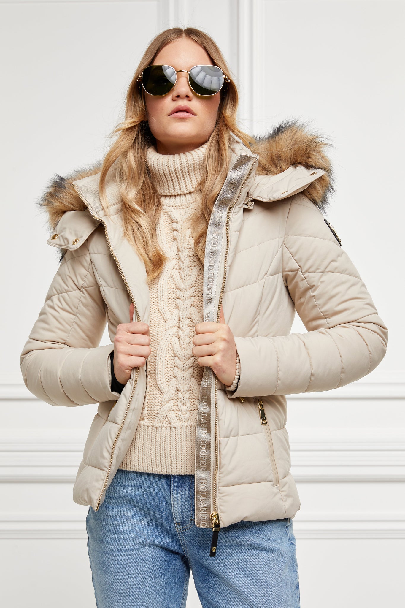 Whistler Puffer Jacket (Stone)