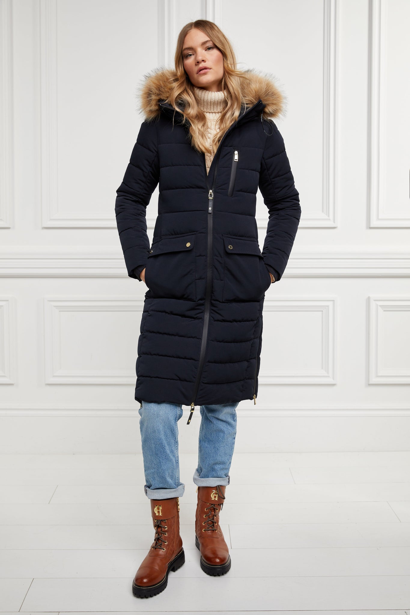 Finsworth Coat (Ink Navy)