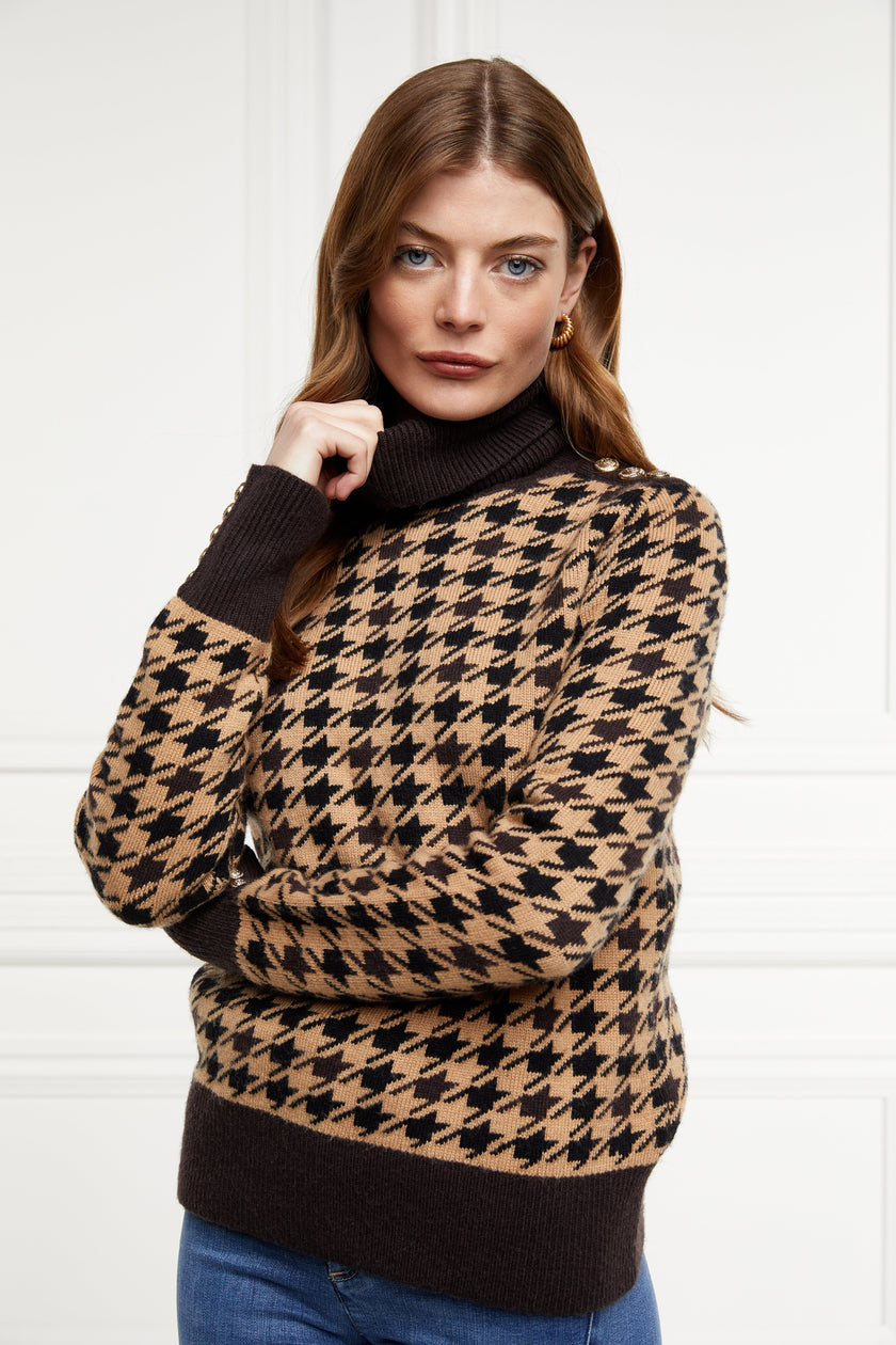 Heritage Knit Jumper (Country Houndstooth)