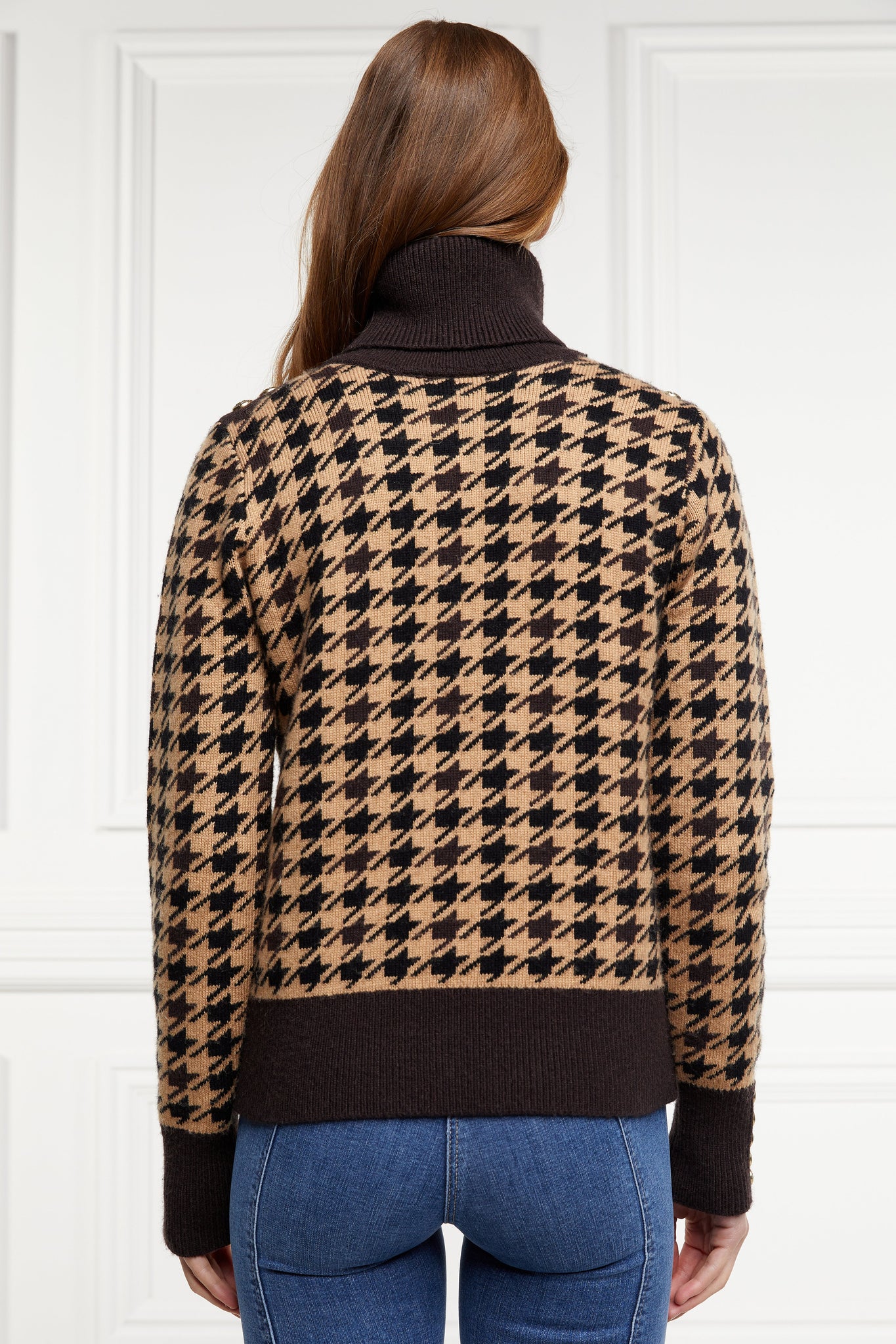 Heritage Knit Jumper (Country Houndstooth)