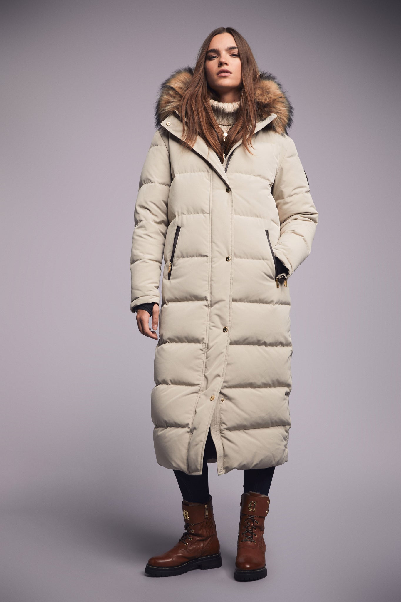 Colorado Down Coat (Stone)