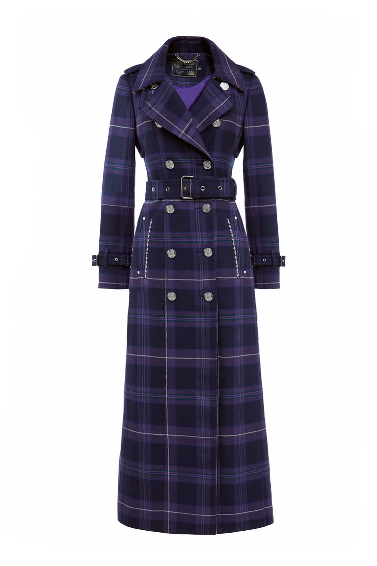 The Jubilee Trench Coat Set (Jubilee Tartan)