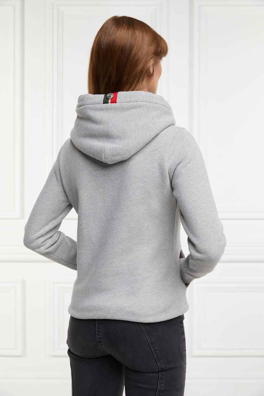 Diamante Hoodie (Grey Marl)