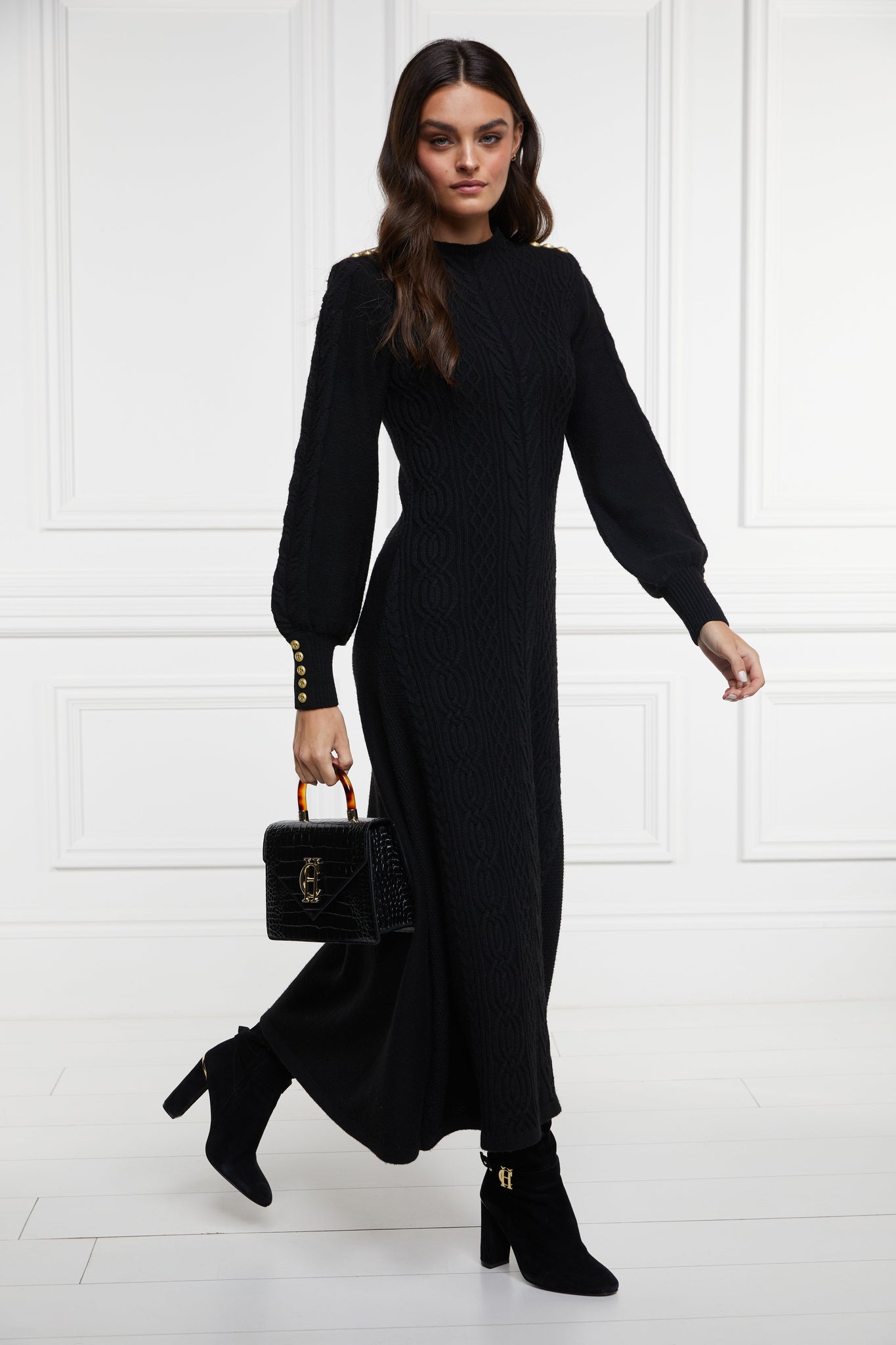 Rachel Maxi Dress (Black)