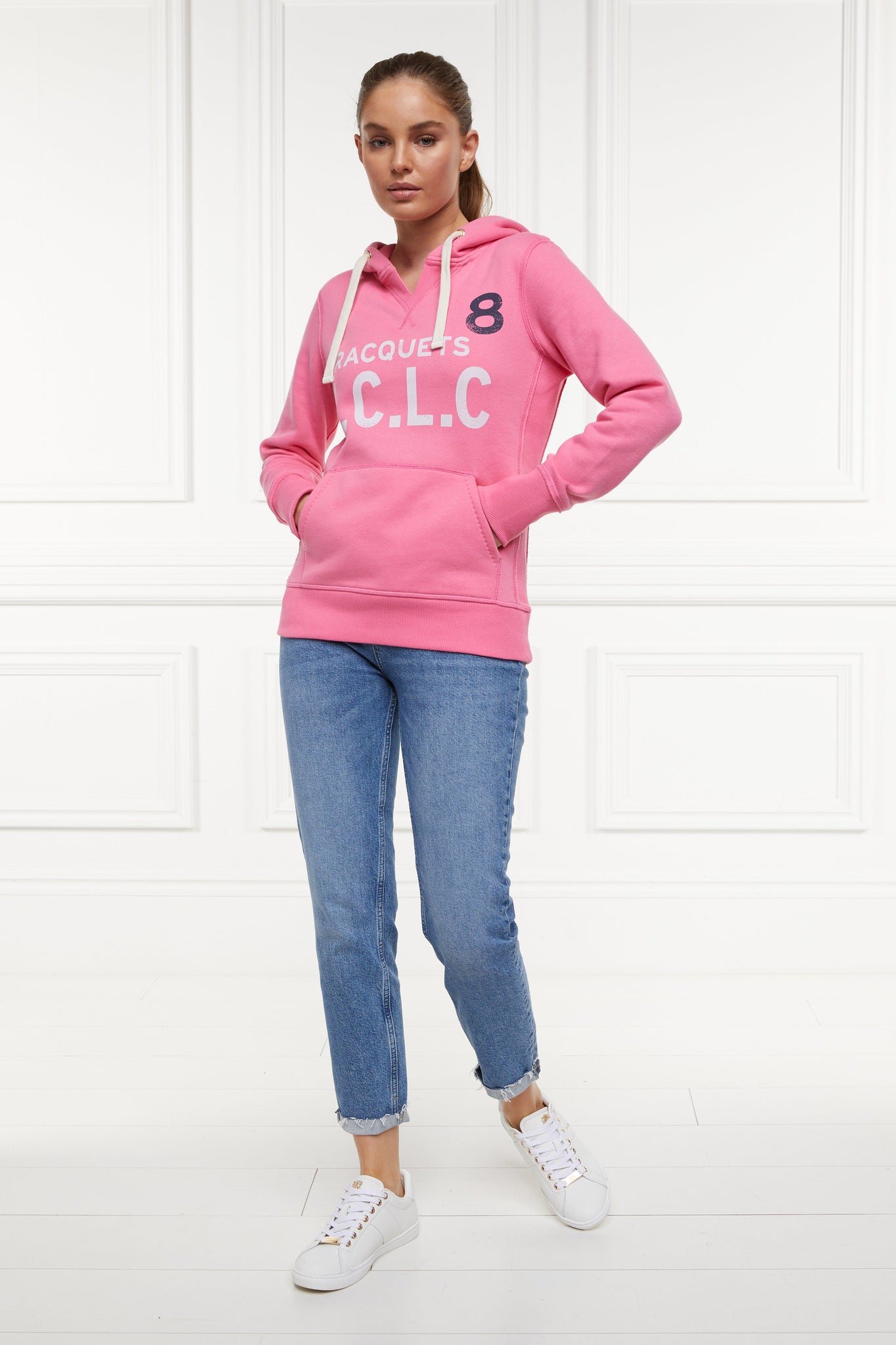 Racquets Hoodie (Peony Pink)