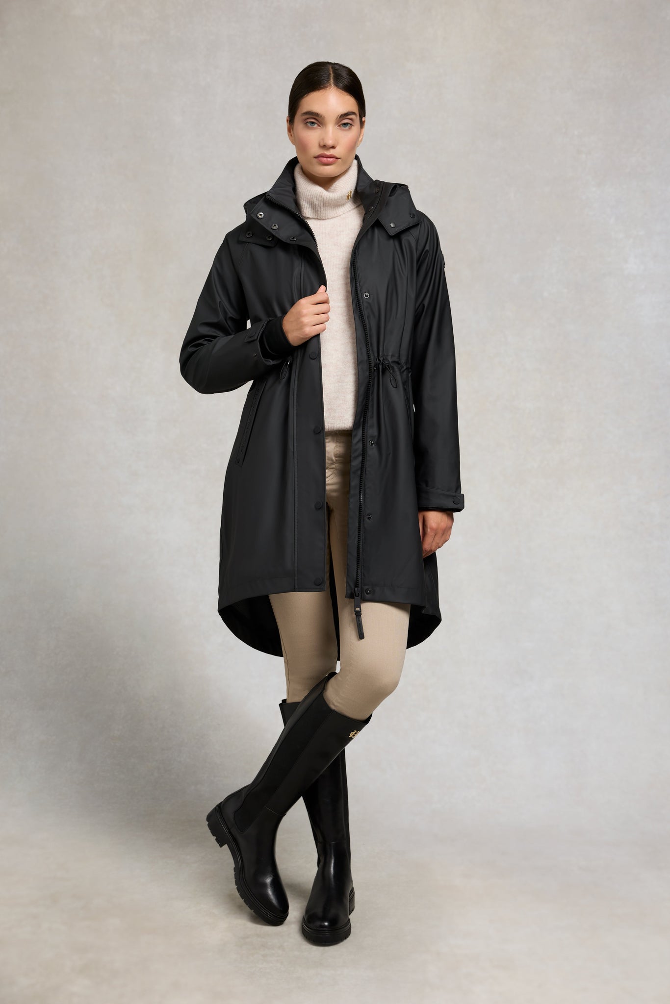 Chartwell Rain Parka (Black)
