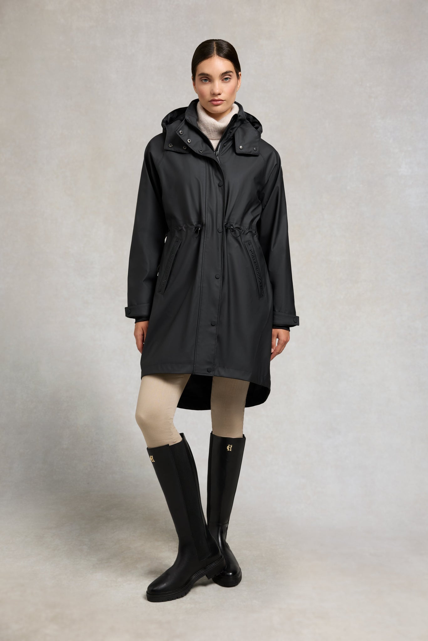 Chartwell Rain Parka (Black)