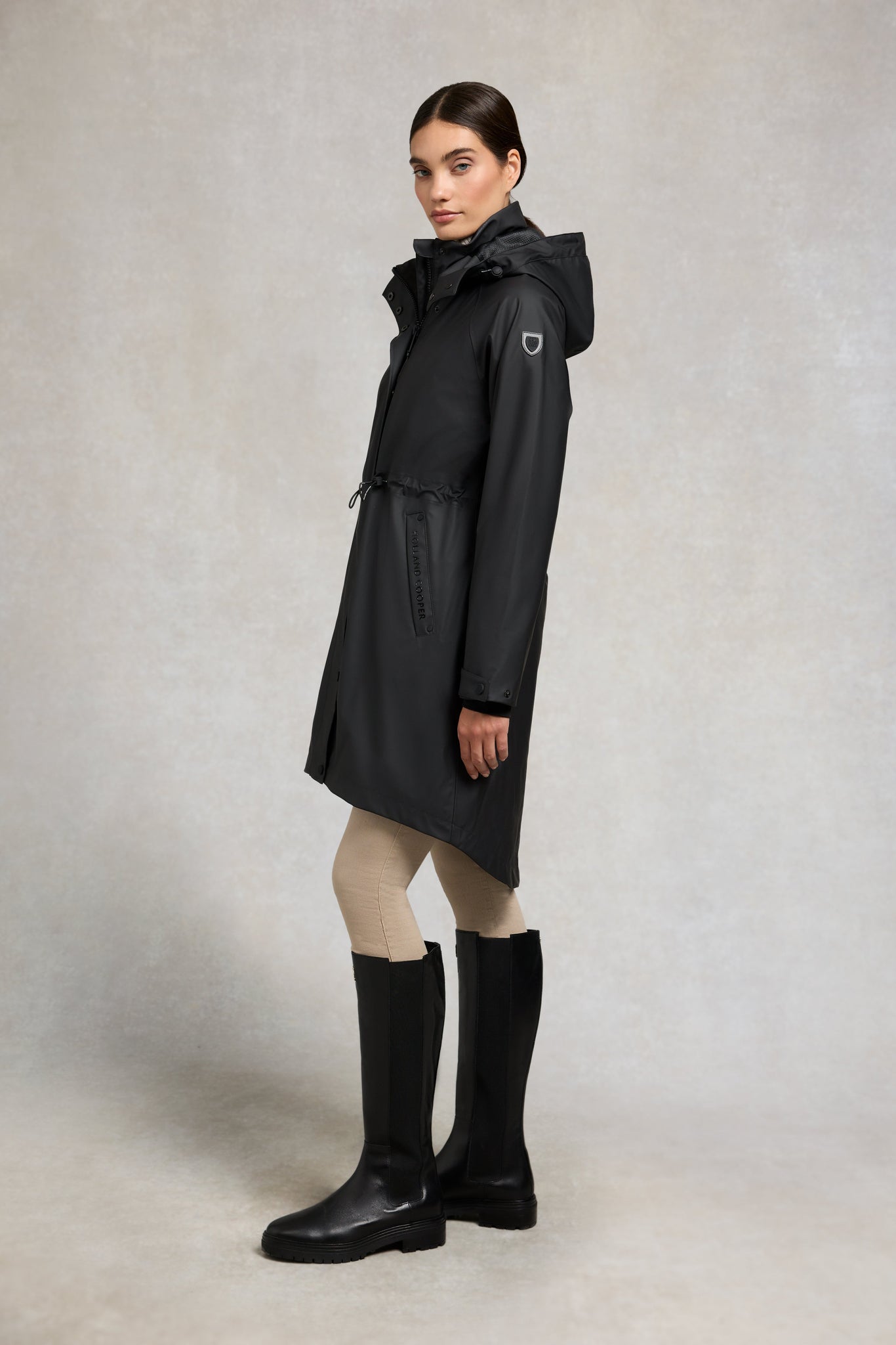 Chartwell Rain Parka (Black)