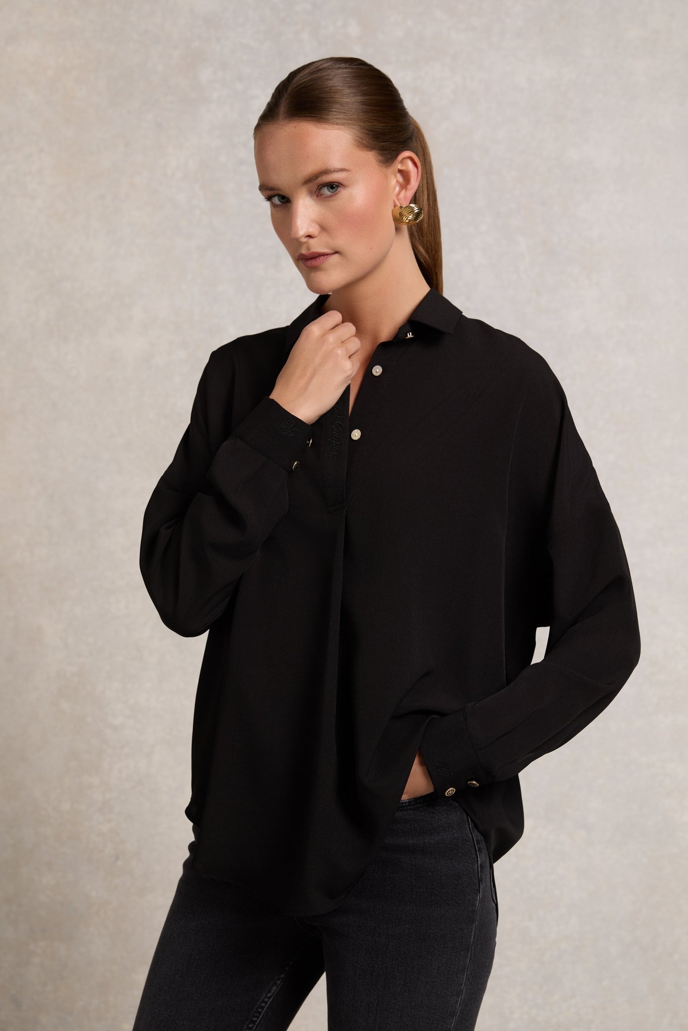 Cameron Shirt (Black)