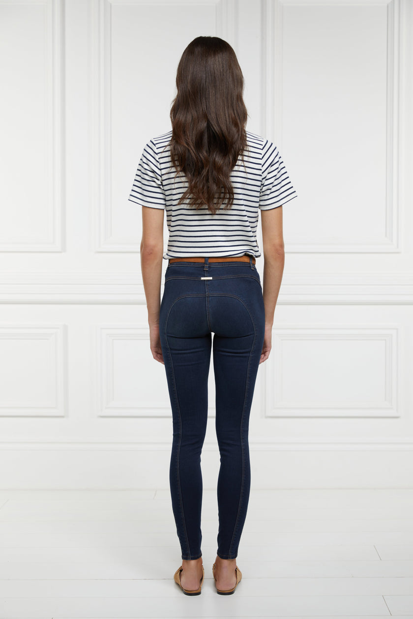 Mid-Rise Jodhpur Jean (Deep Indigo)