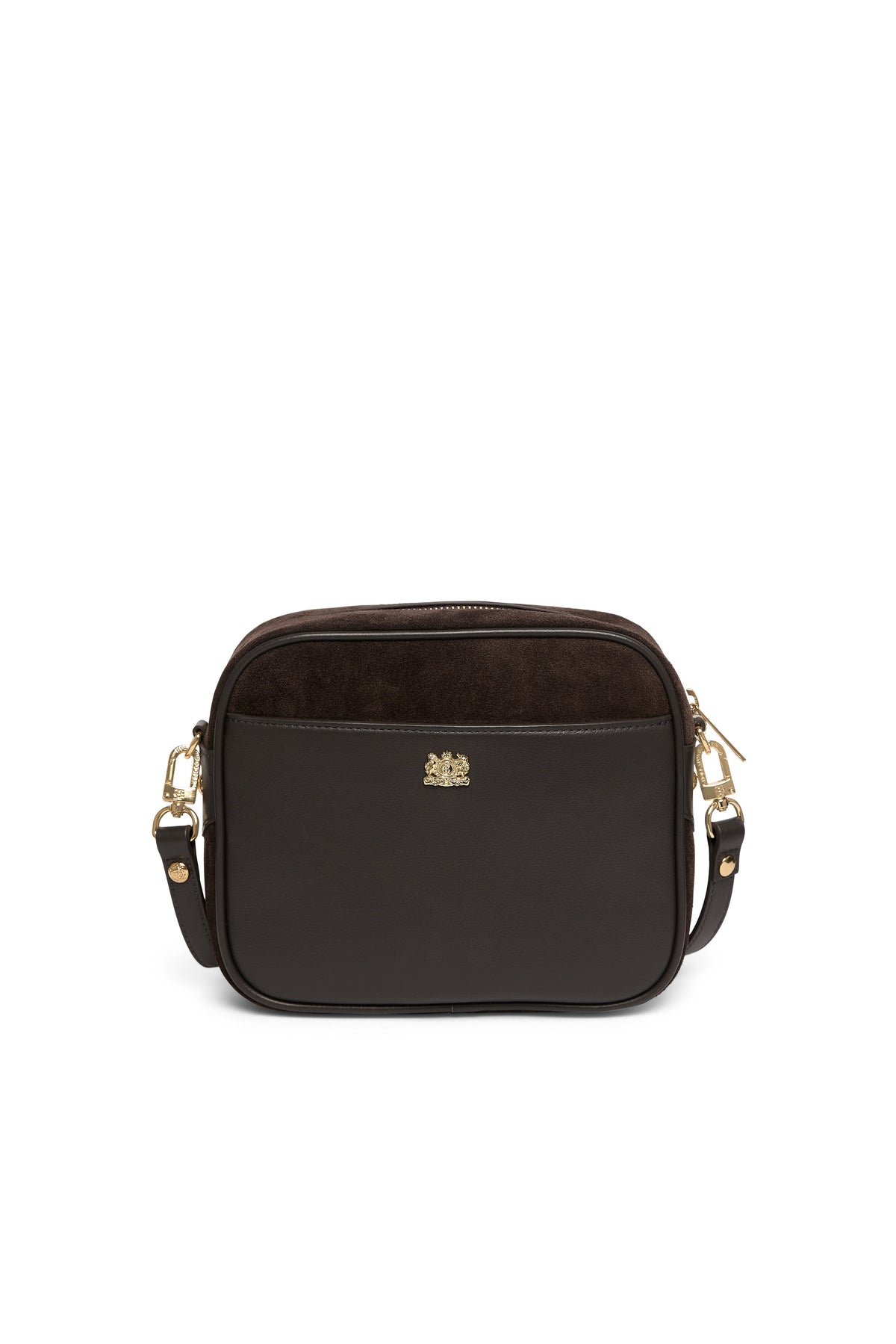 Country Camera Bag (Chocolate Suede)