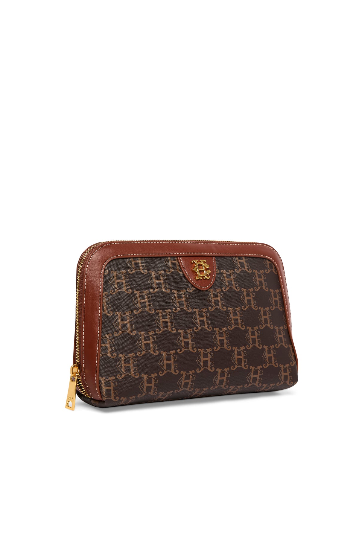 Makeup Pouch (Tan Monogram)