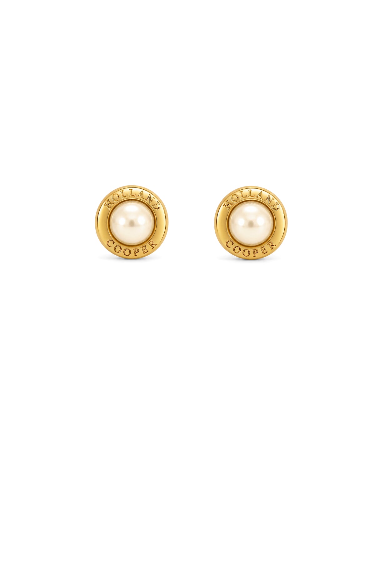 Stud Earrings (Pearl)