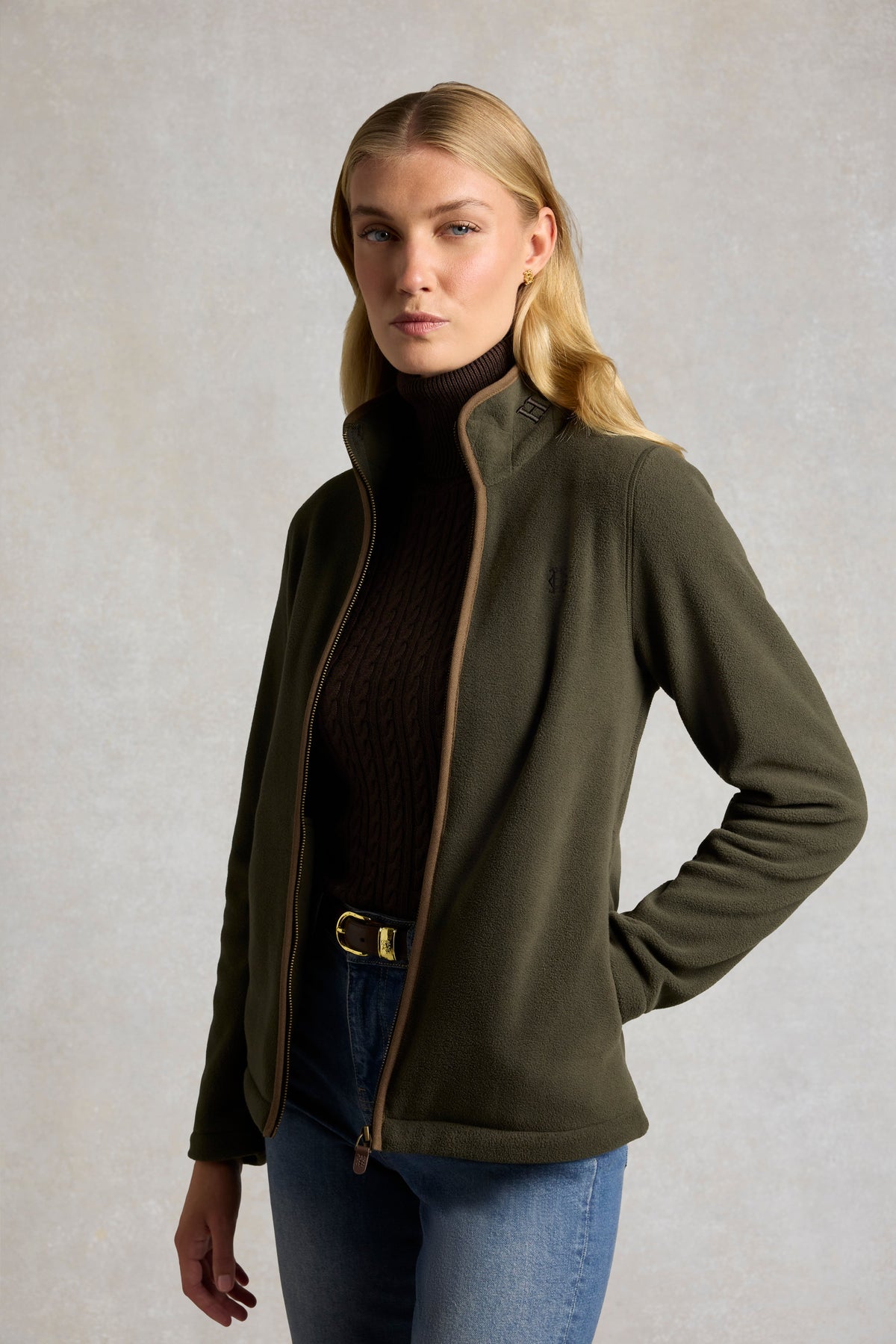 Country Fleece Jacket (Classic Khaki)