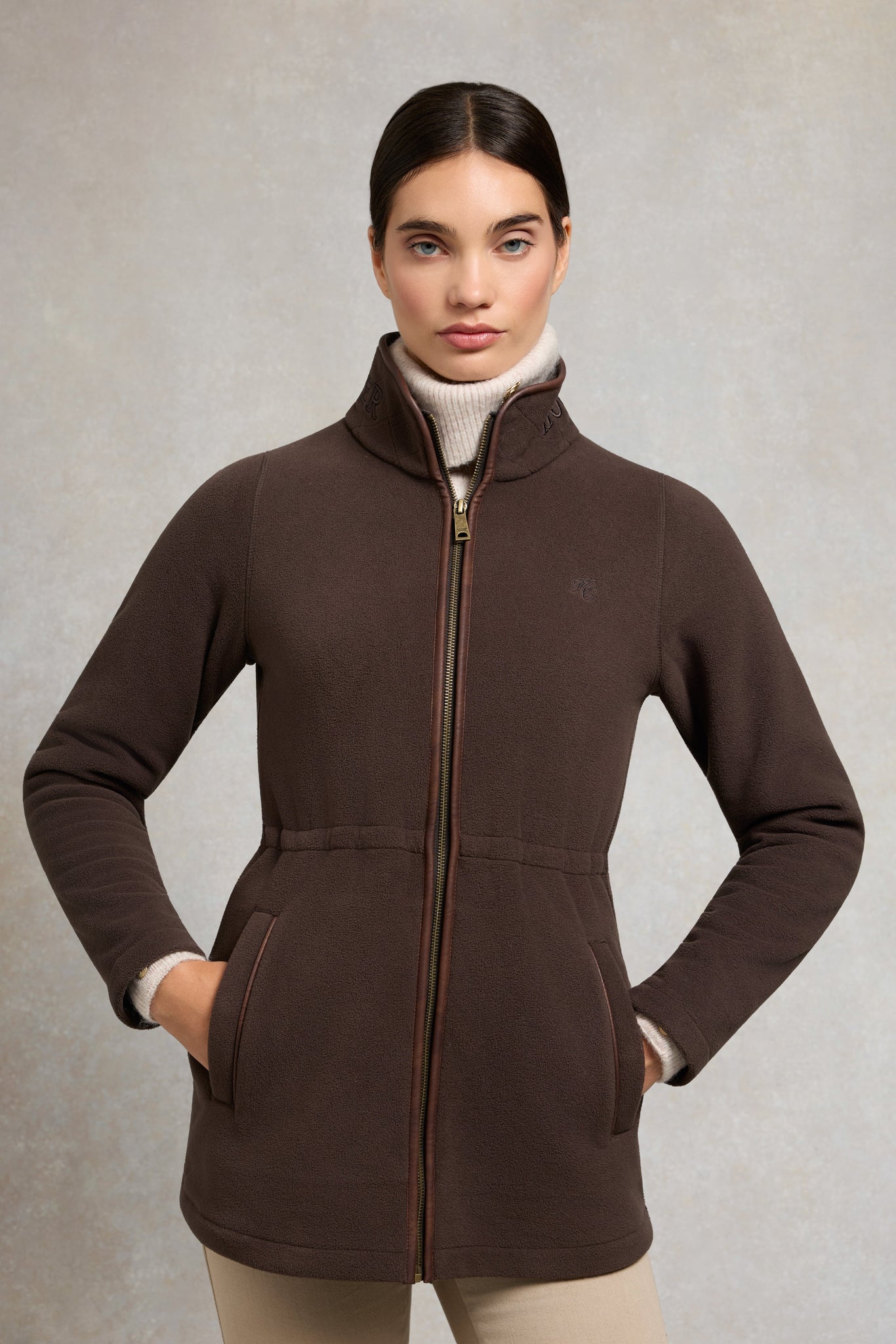 Country Longline Fleece (Chocolate)