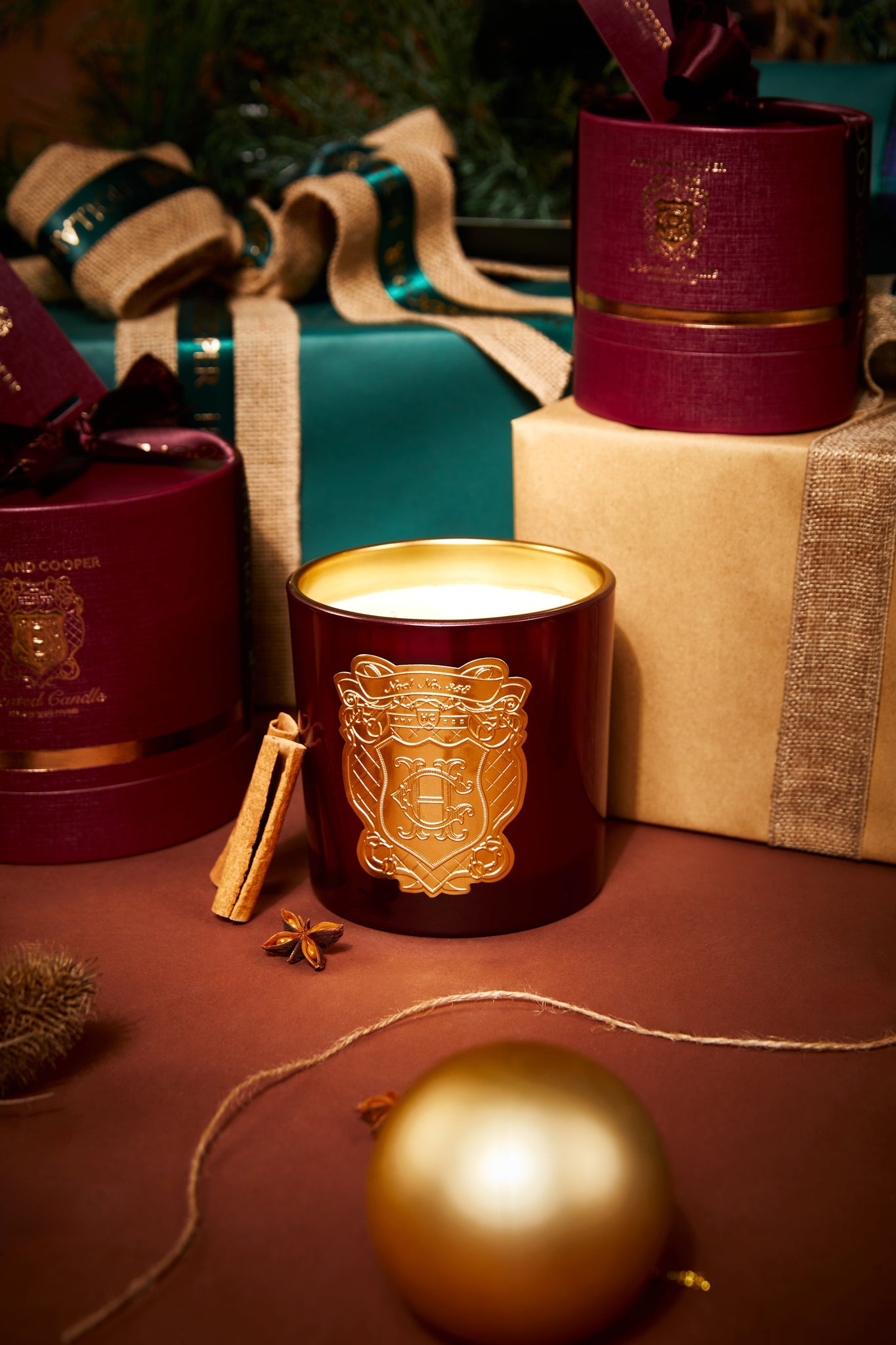 Triple Wick Candle (Noel)