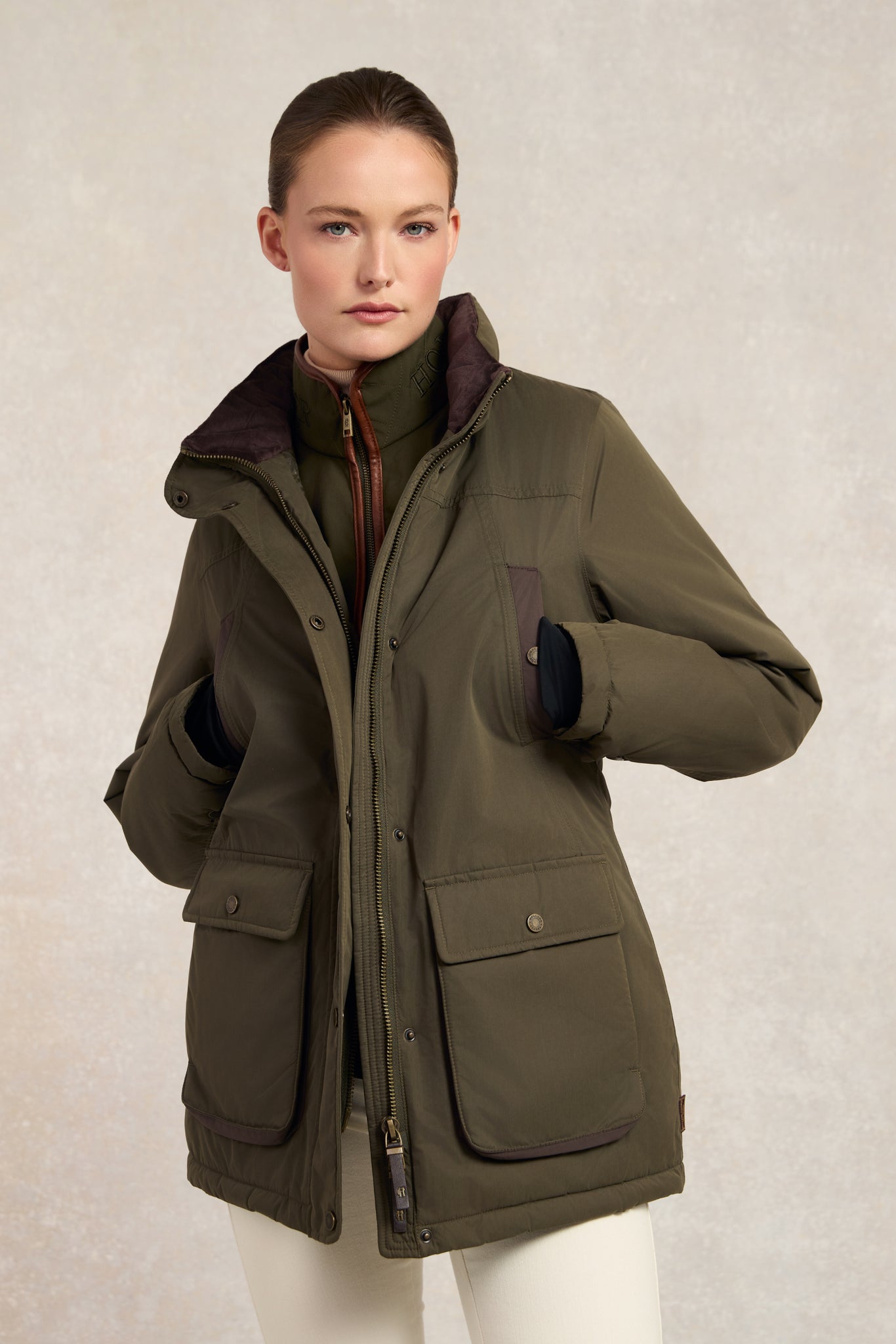 Stamford Country Coat (Khaki)