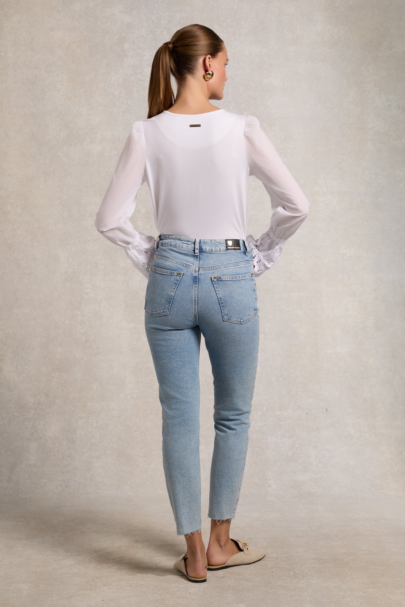 High Rise Slim Jean (Vintage Indigo)