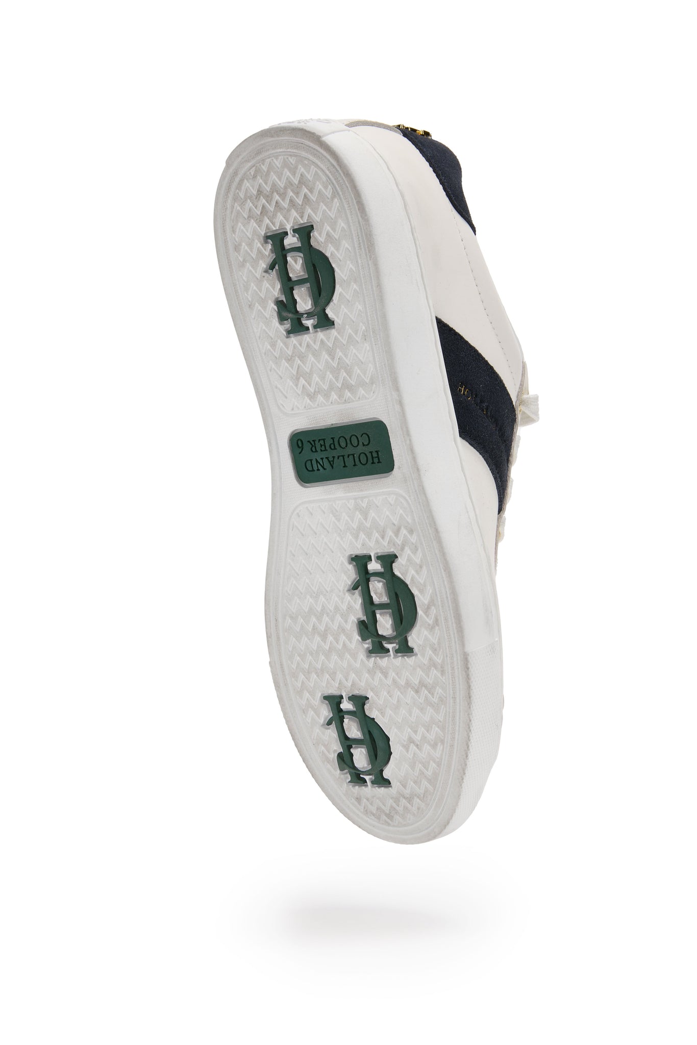 Knightsbridge Court Trainer (White Navy)