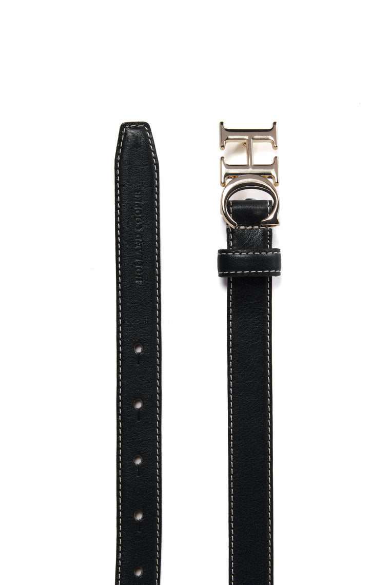 Atelier Ultra Slim Belt (Black Contrast)