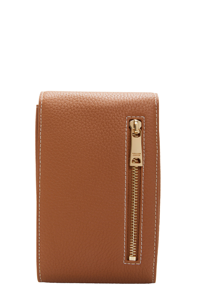 Knightsbridge Phone Pouch (Tan Gold)