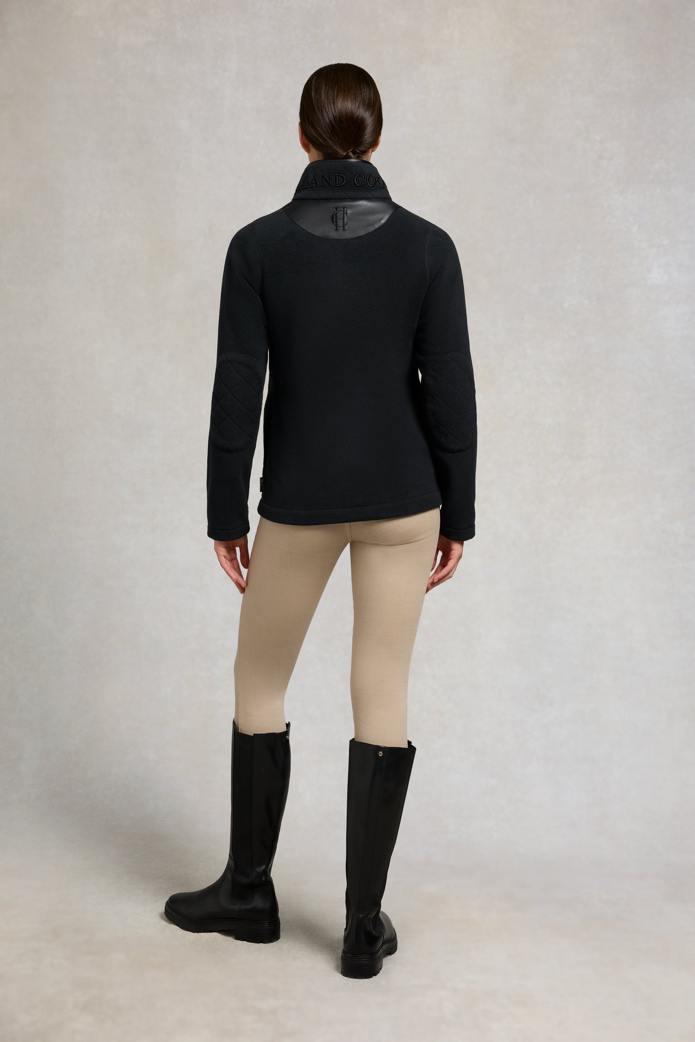 Country Fleece Quarter Zip (Black)