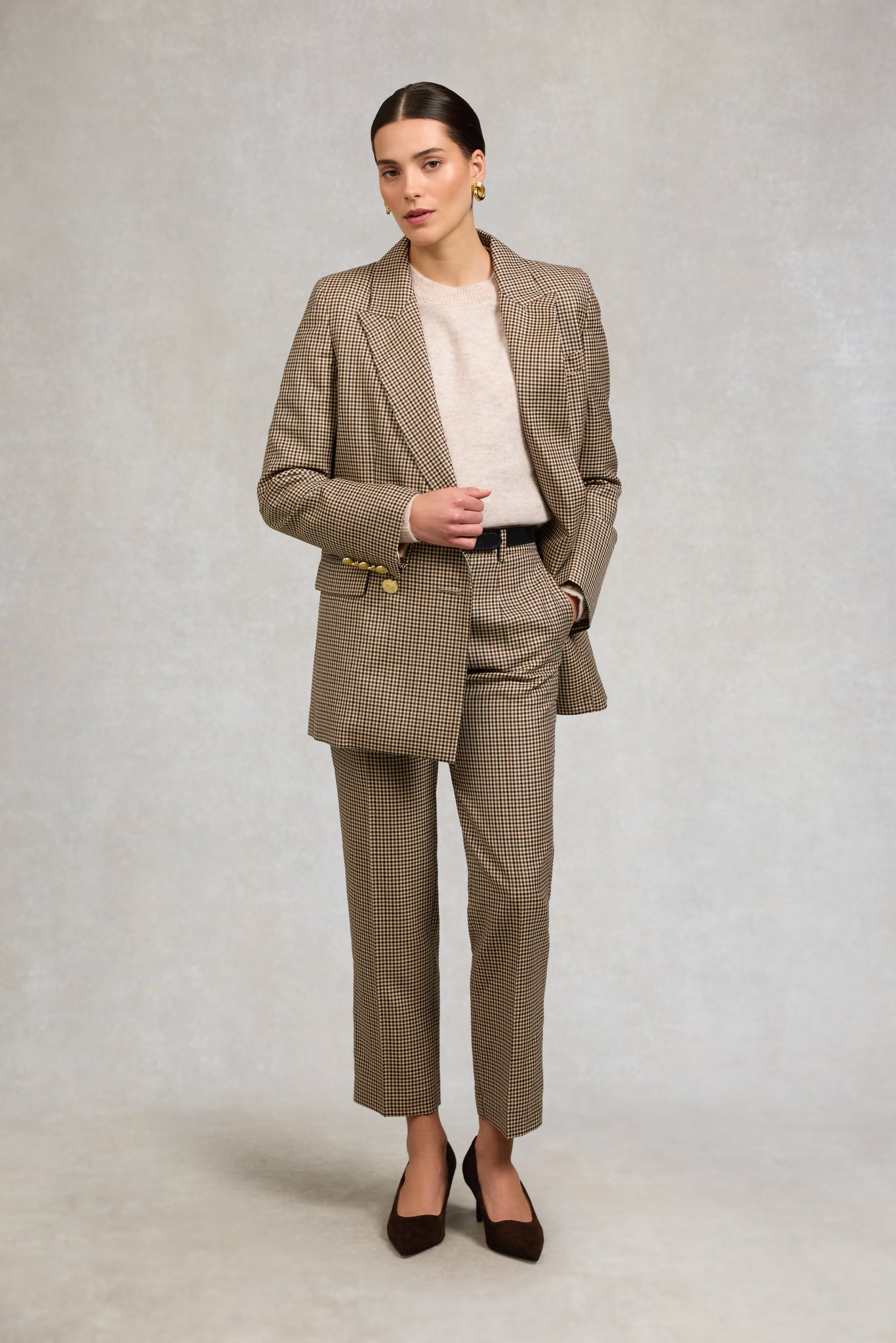 Belgravia Slim Trouser (Westminster Tweed)