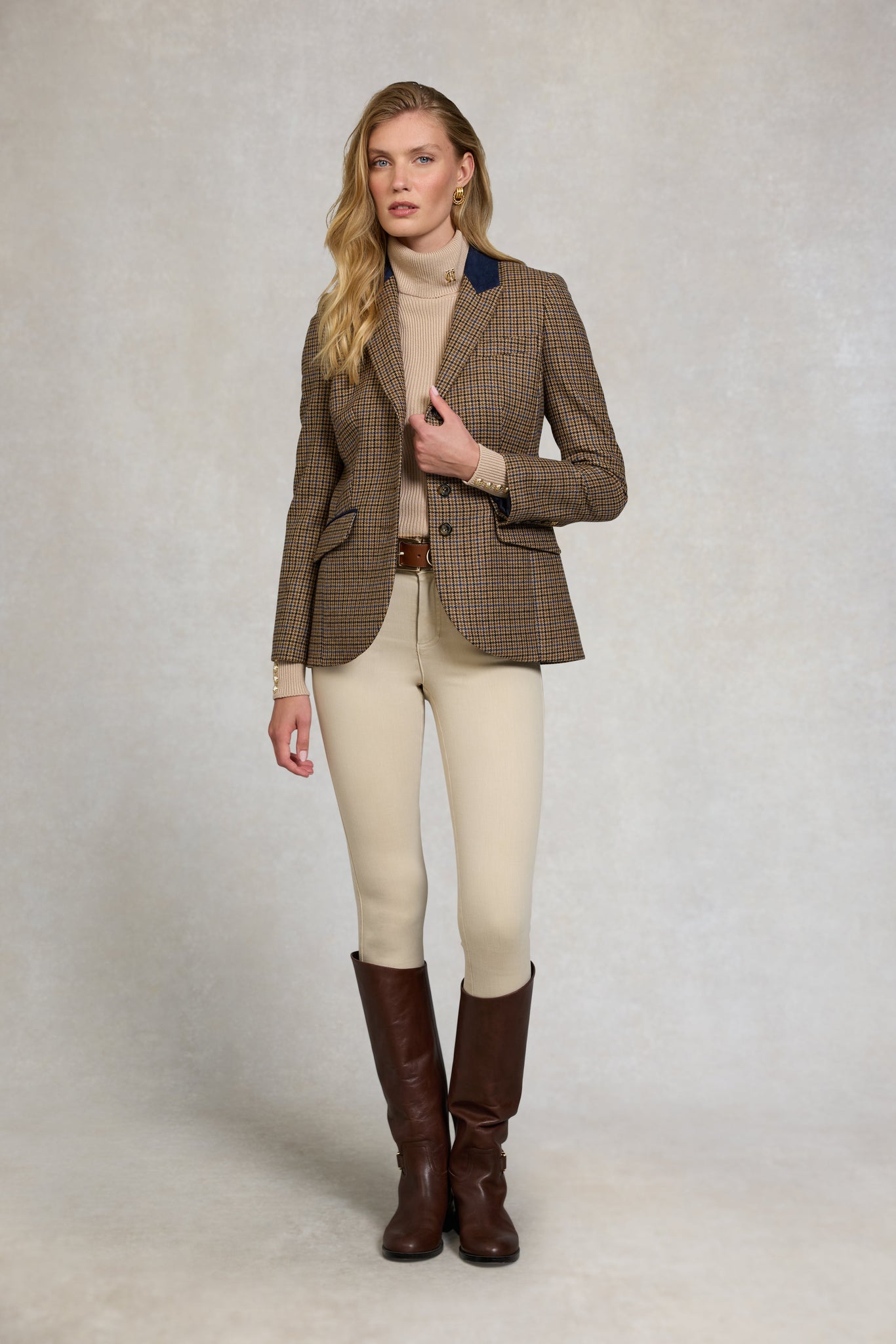 Hacking Jacket (Abbot Check Tweed)