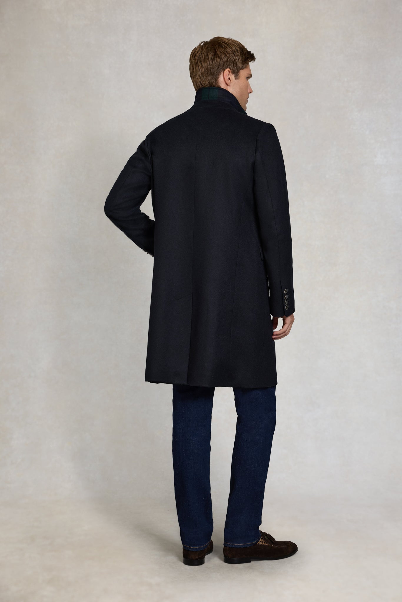 The Cheltenham Coat (Soft Navy)