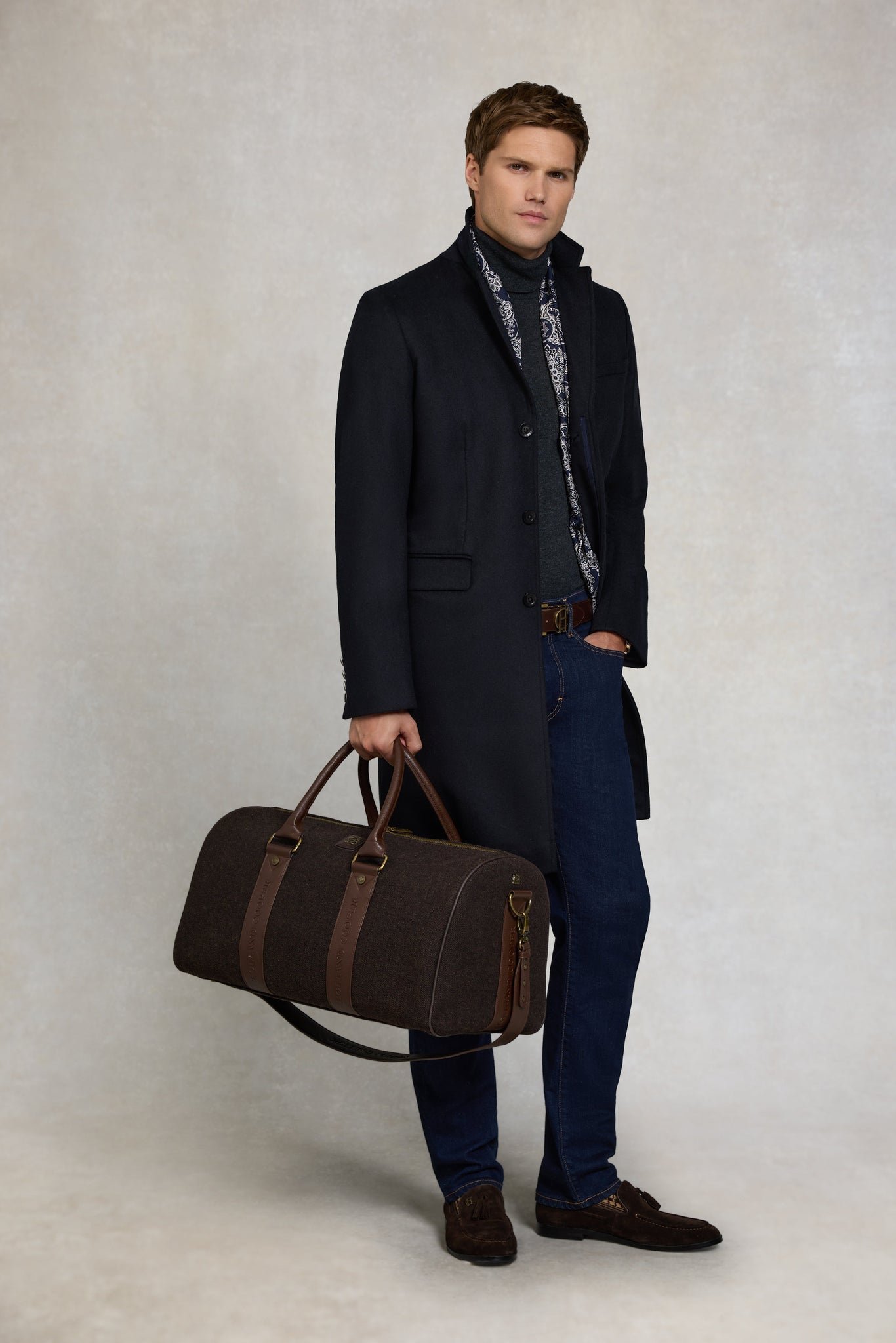 The Cheltenham Coat (Soft Navy)