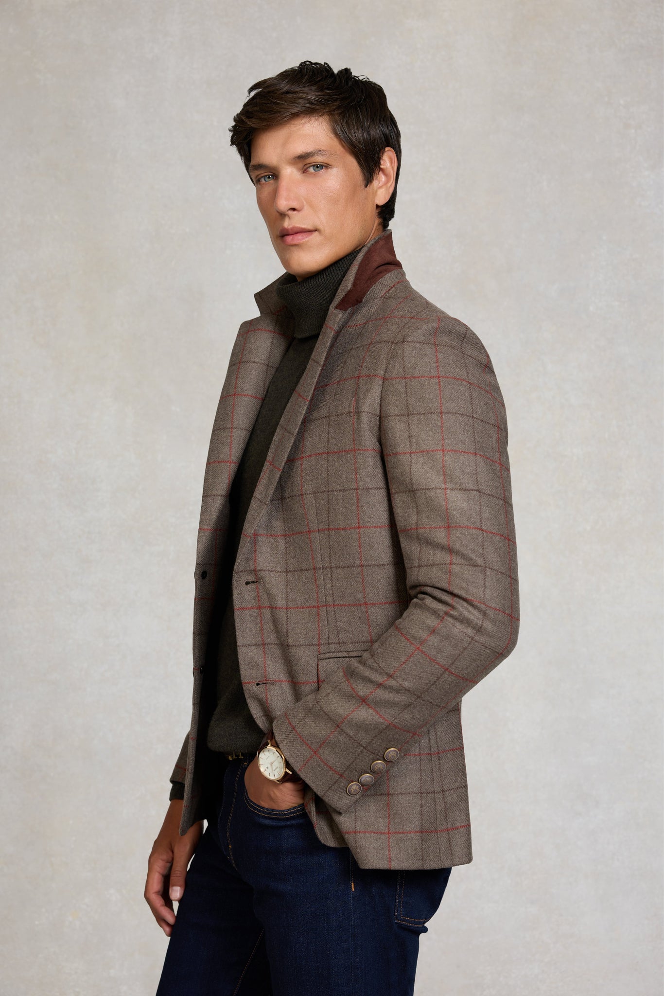 The Single Breasted Blazer (Hampton Check)