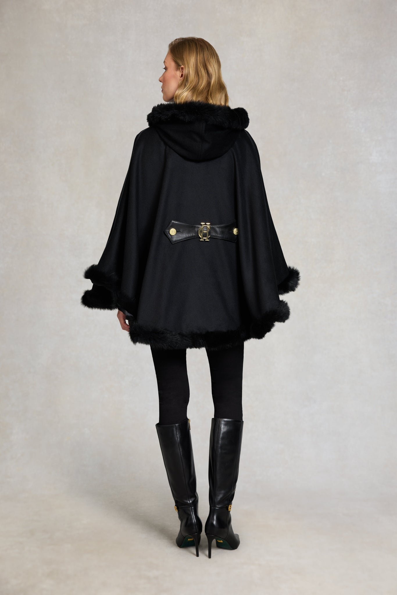 Kensington Gold Label Cape (Soft Black)