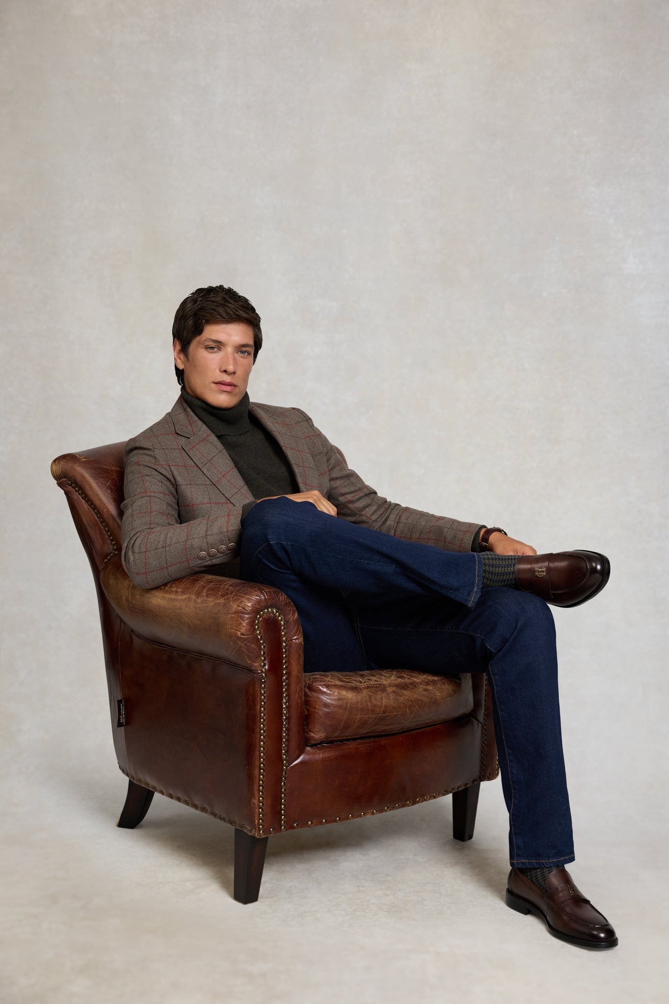 Men's Classic Loafer (Dark Tan)