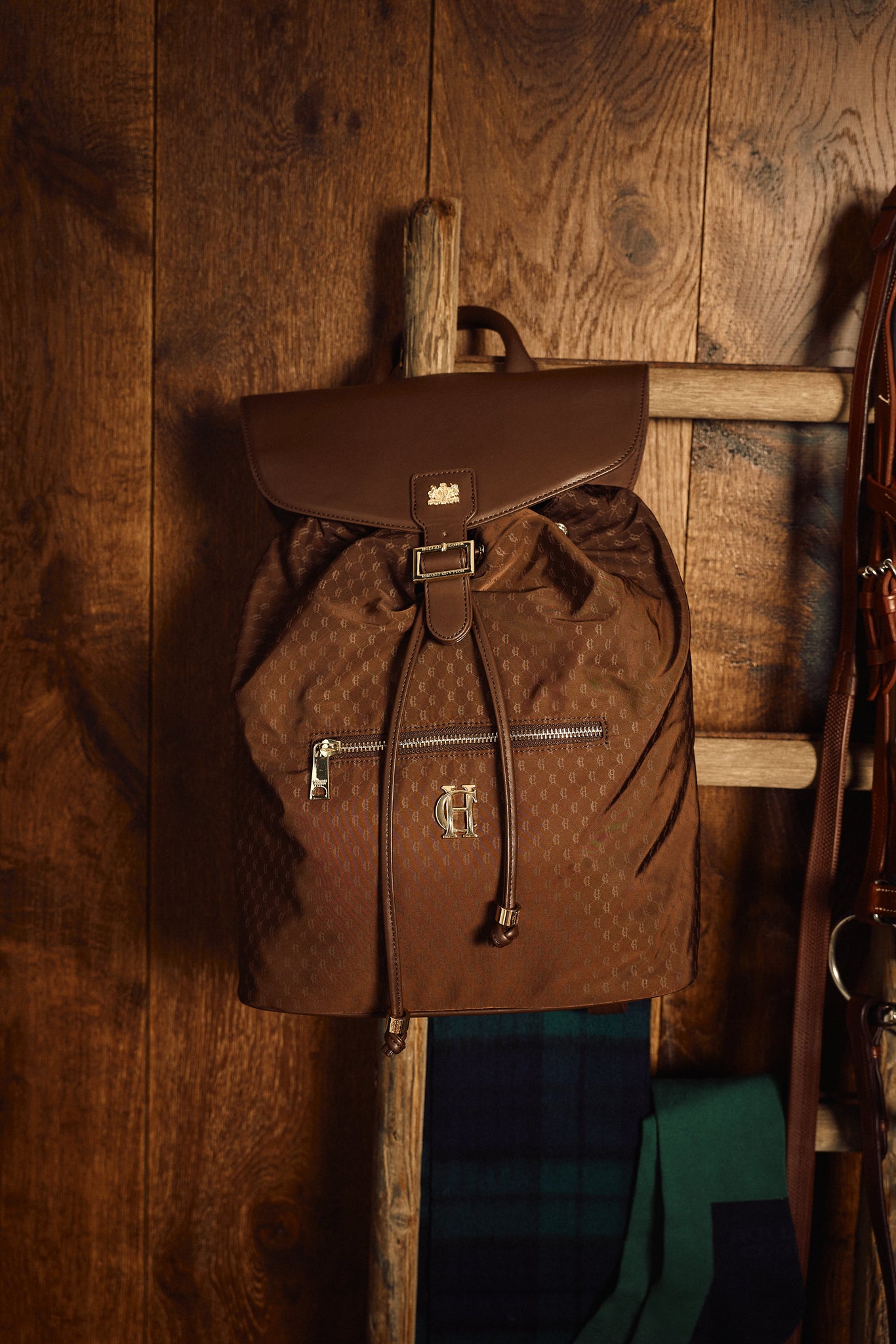 Regency Backpack (Chocolate Monogram)