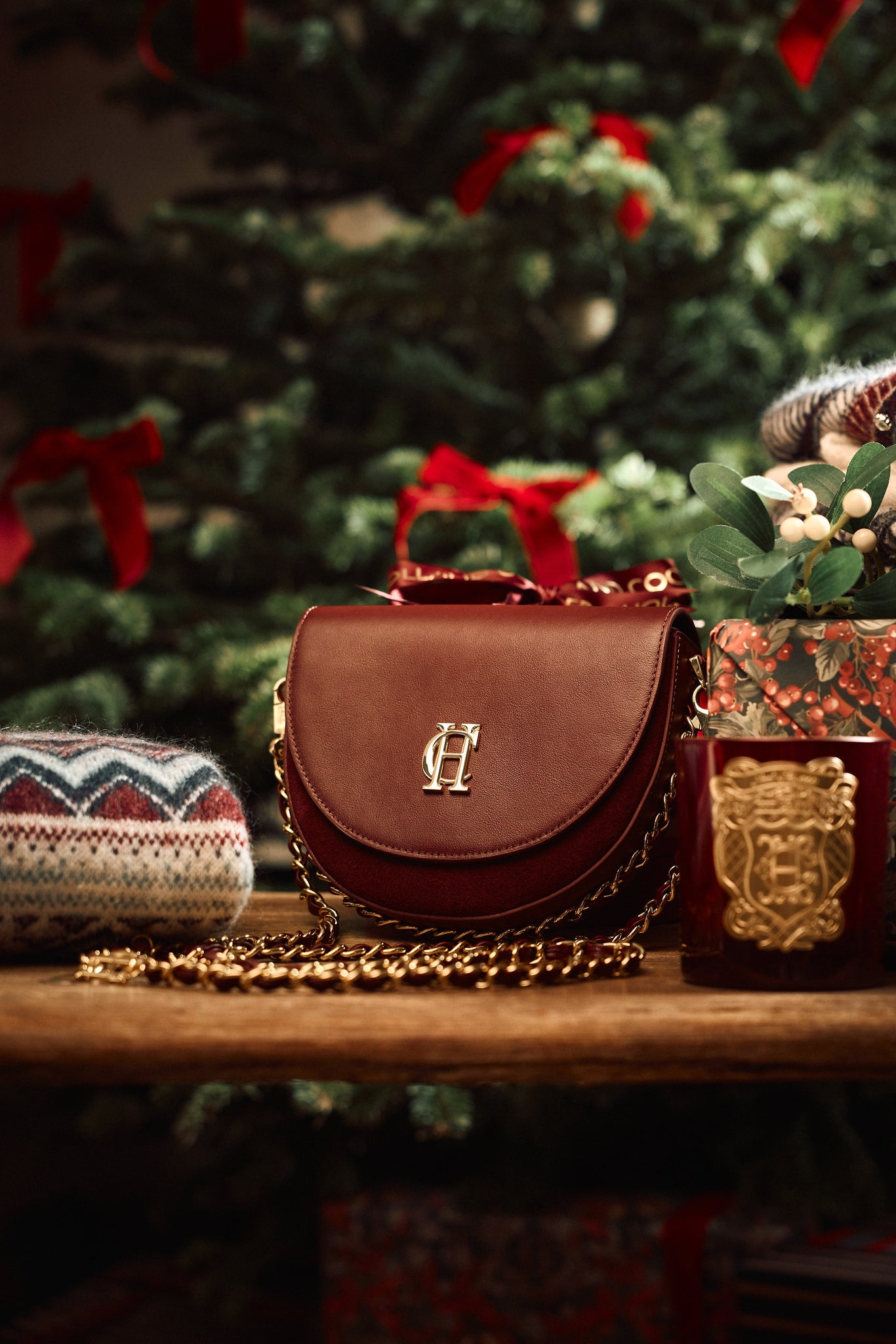 Camden Crossbody Bag (Chestnut Leather)