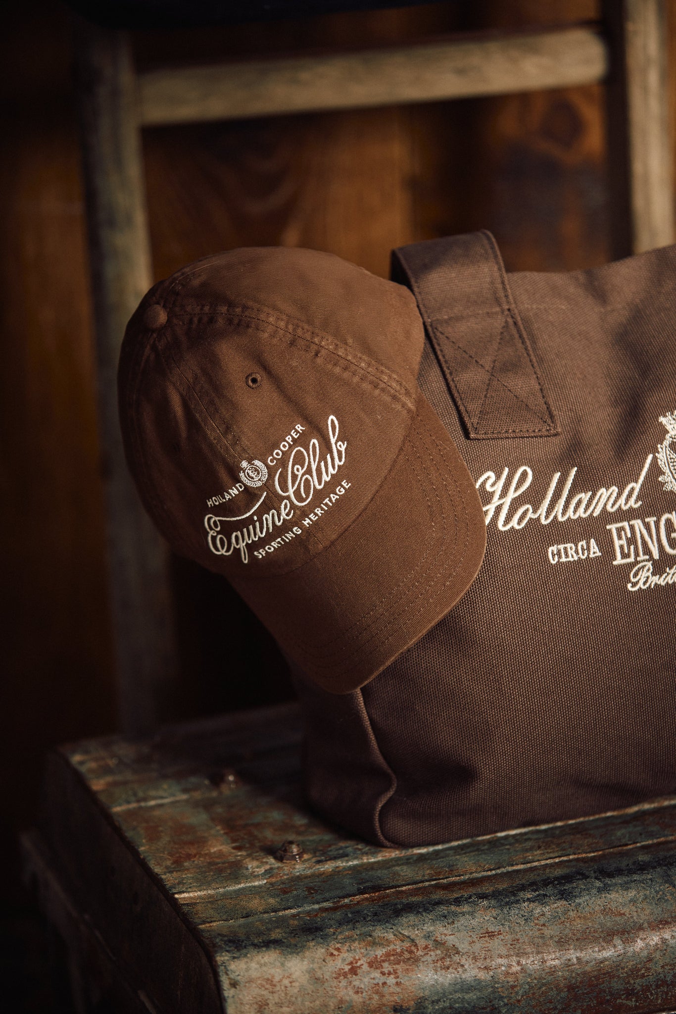 Equine Club Cap (Chocolate)