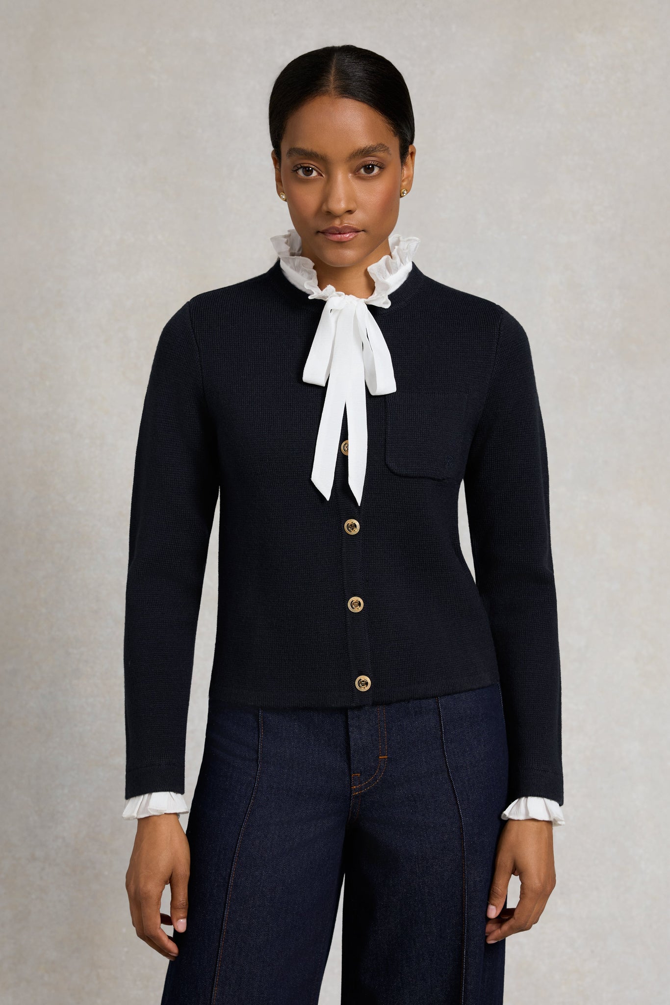 Julia Cardigan (Ink Navy)