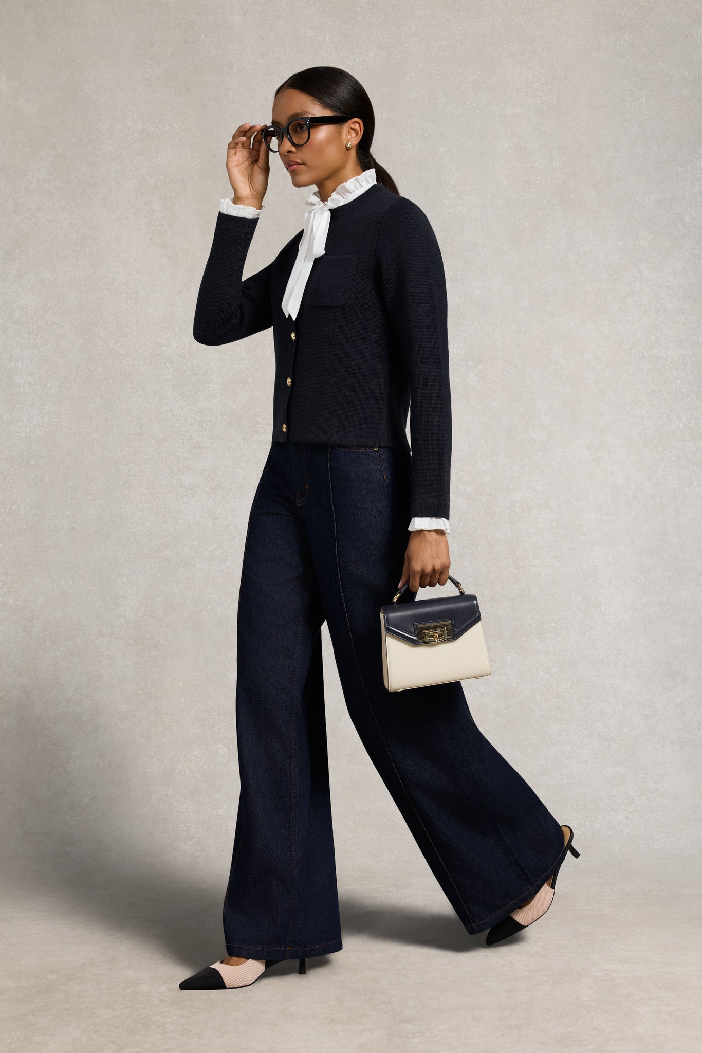 Julia Cardigan (Ink Navy)