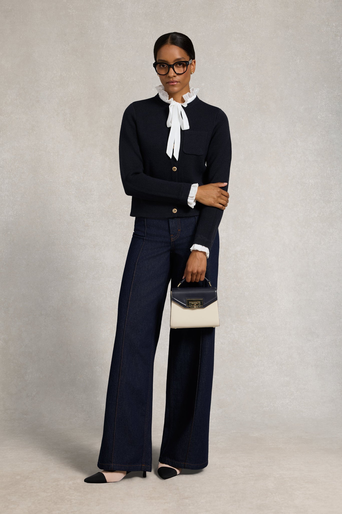 Julia Cardigan (Ink Navy)