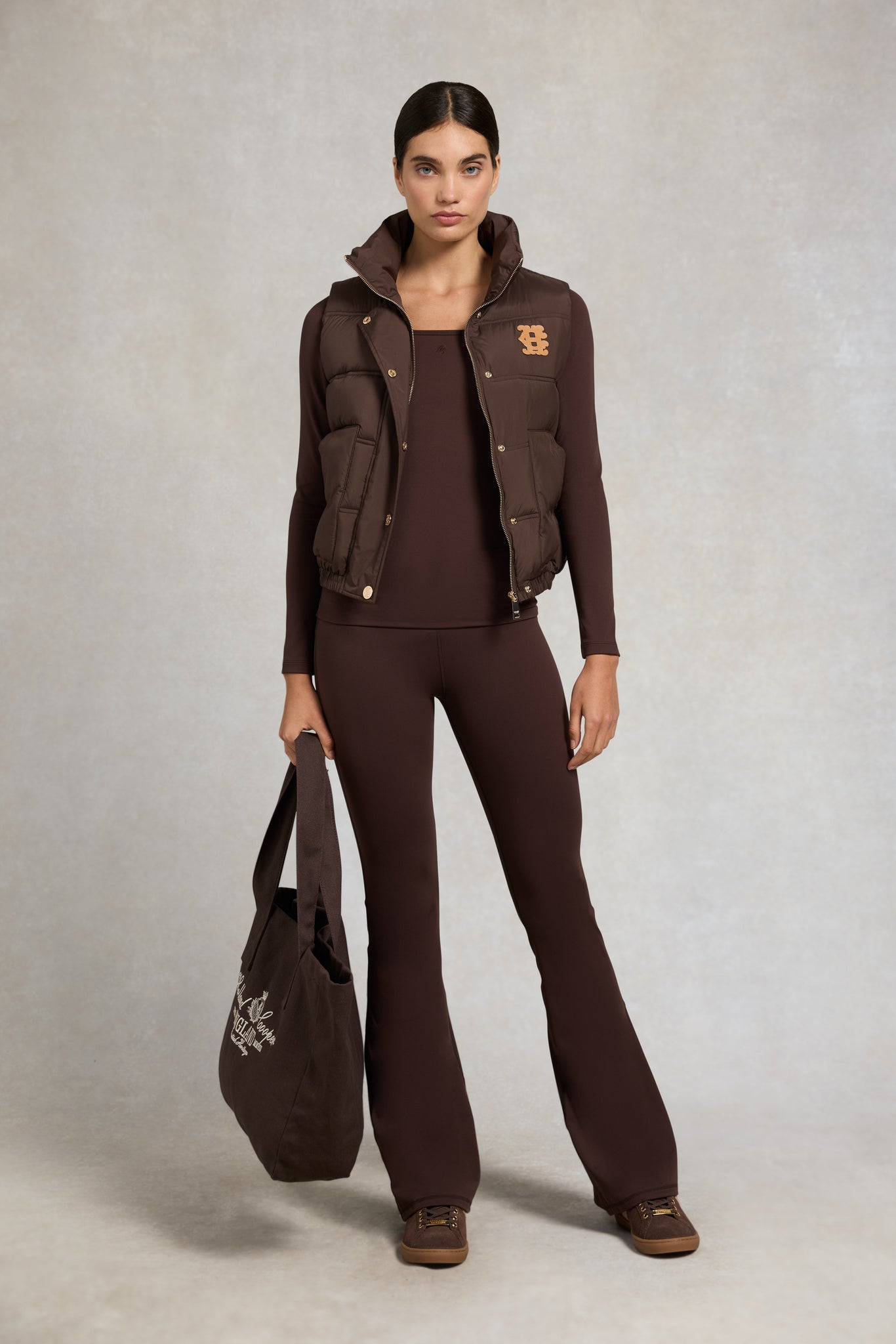 Supersoft Flared Pant (Walnut)