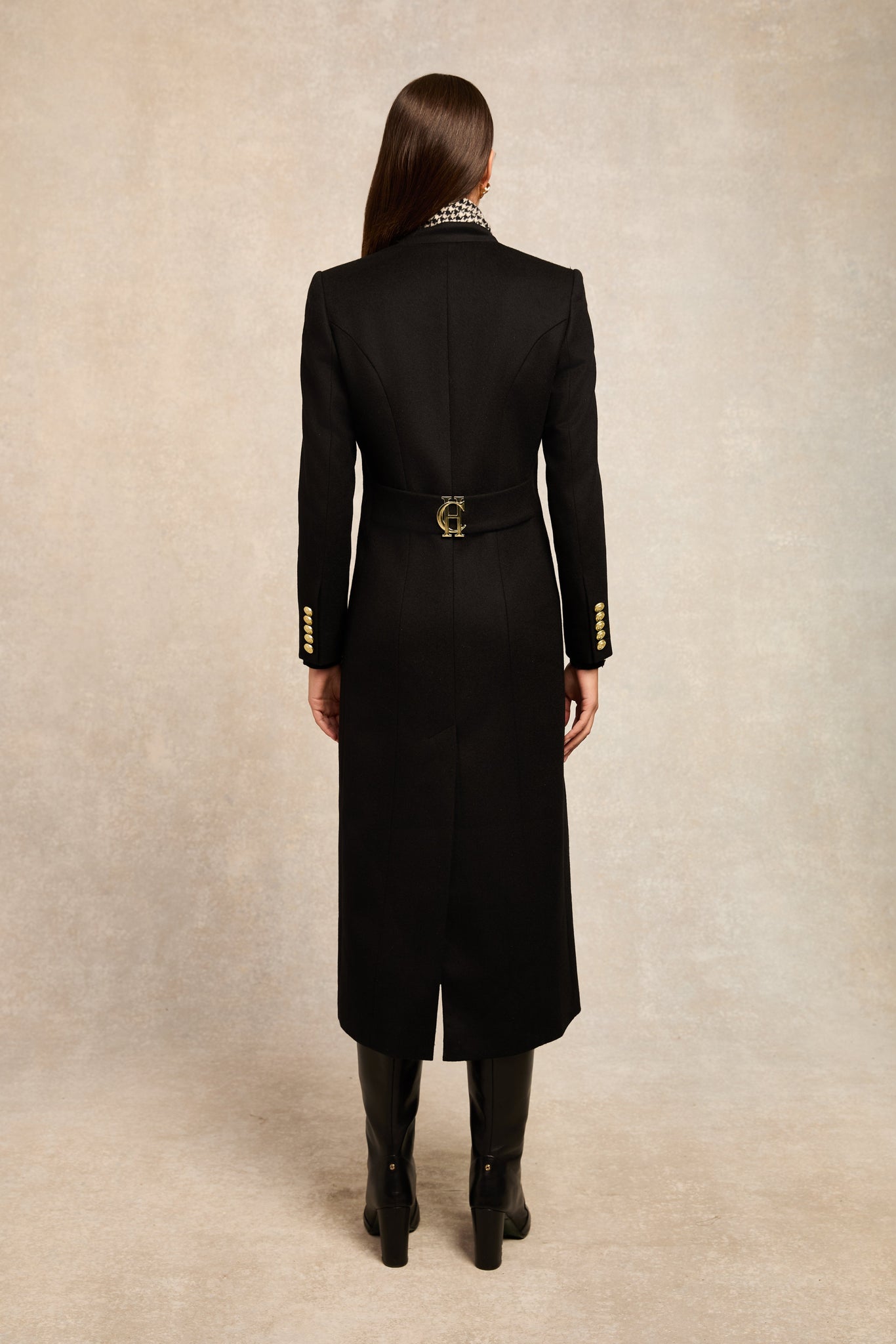 Full Length Regency Coat (Soft Black)