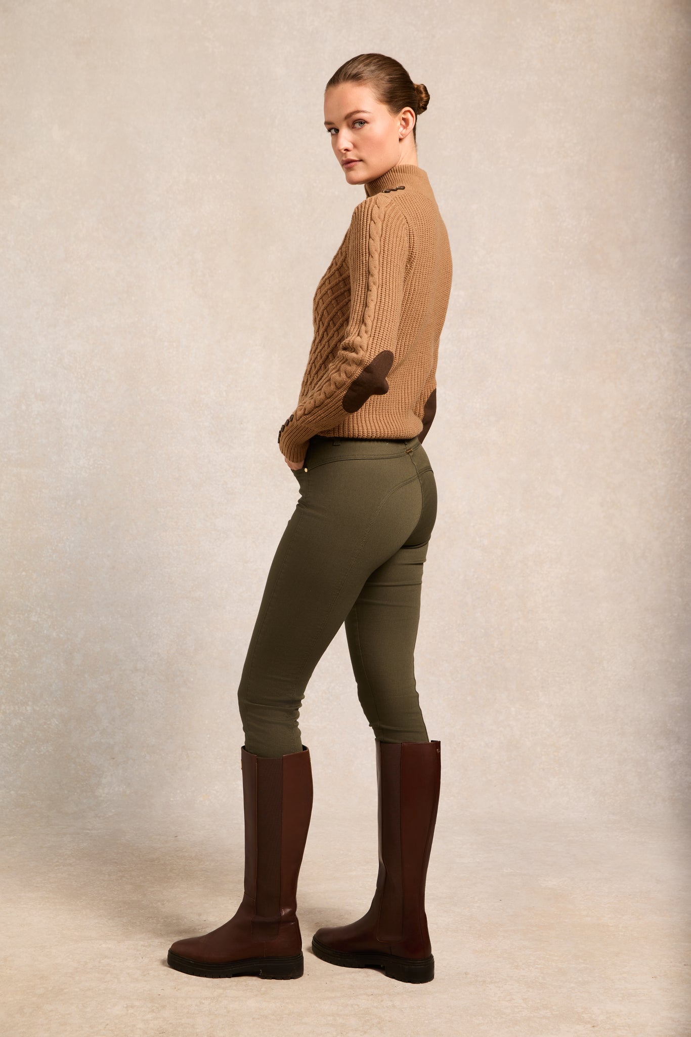 Jodhpur Jean (Hunter Green)
