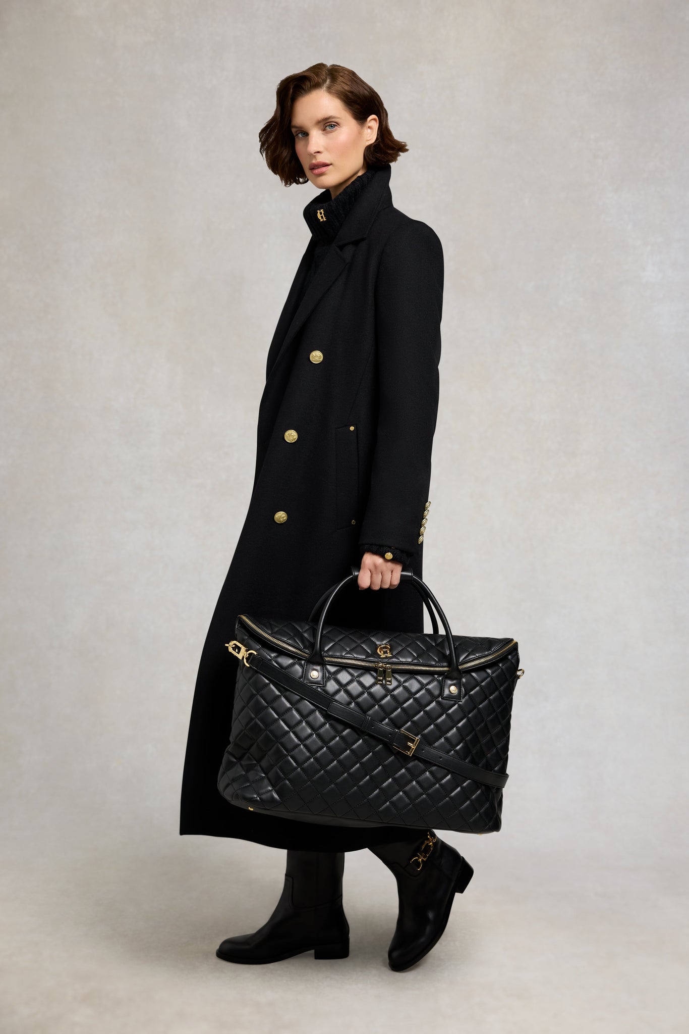 Knightsbridge Travel Bag (Black)
