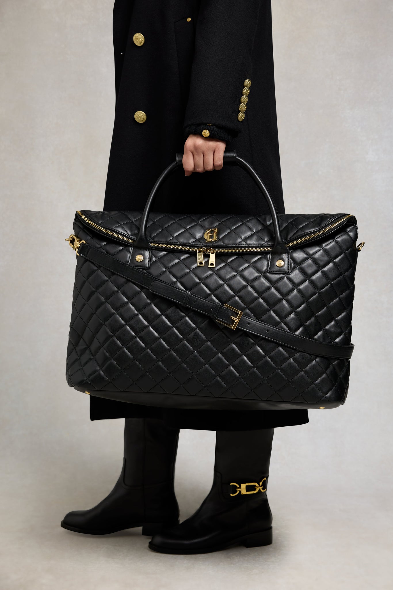 Knightsbridge Travel Bag (Black)