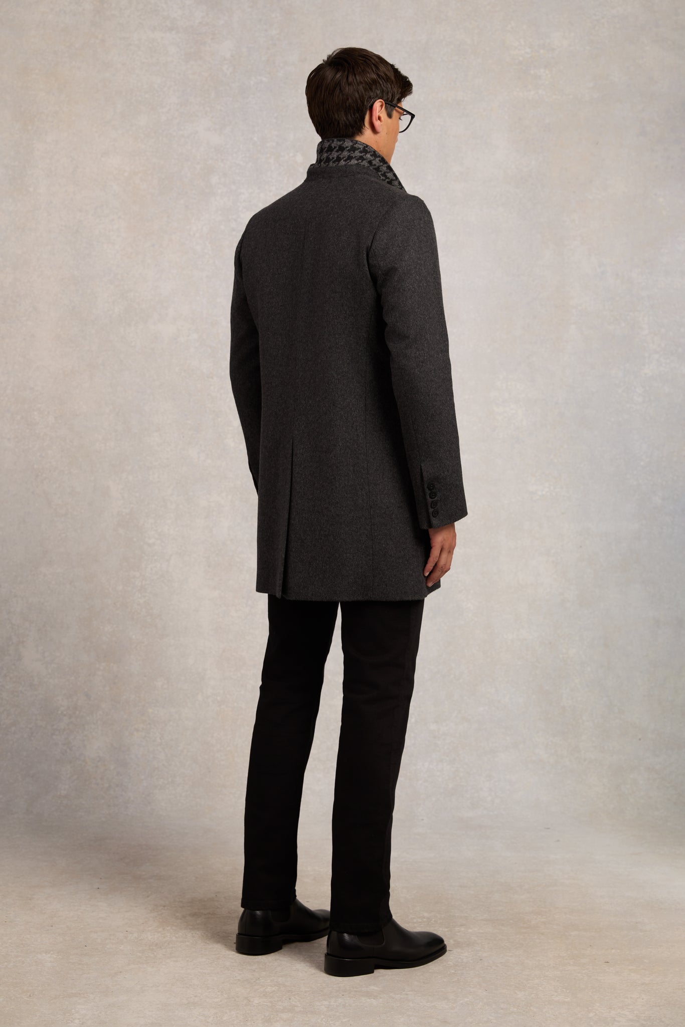 The Double Breasted Coat (Soft Graphite)