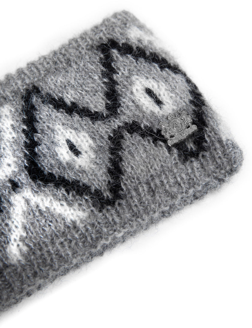 Fairisle Headband (Grey)