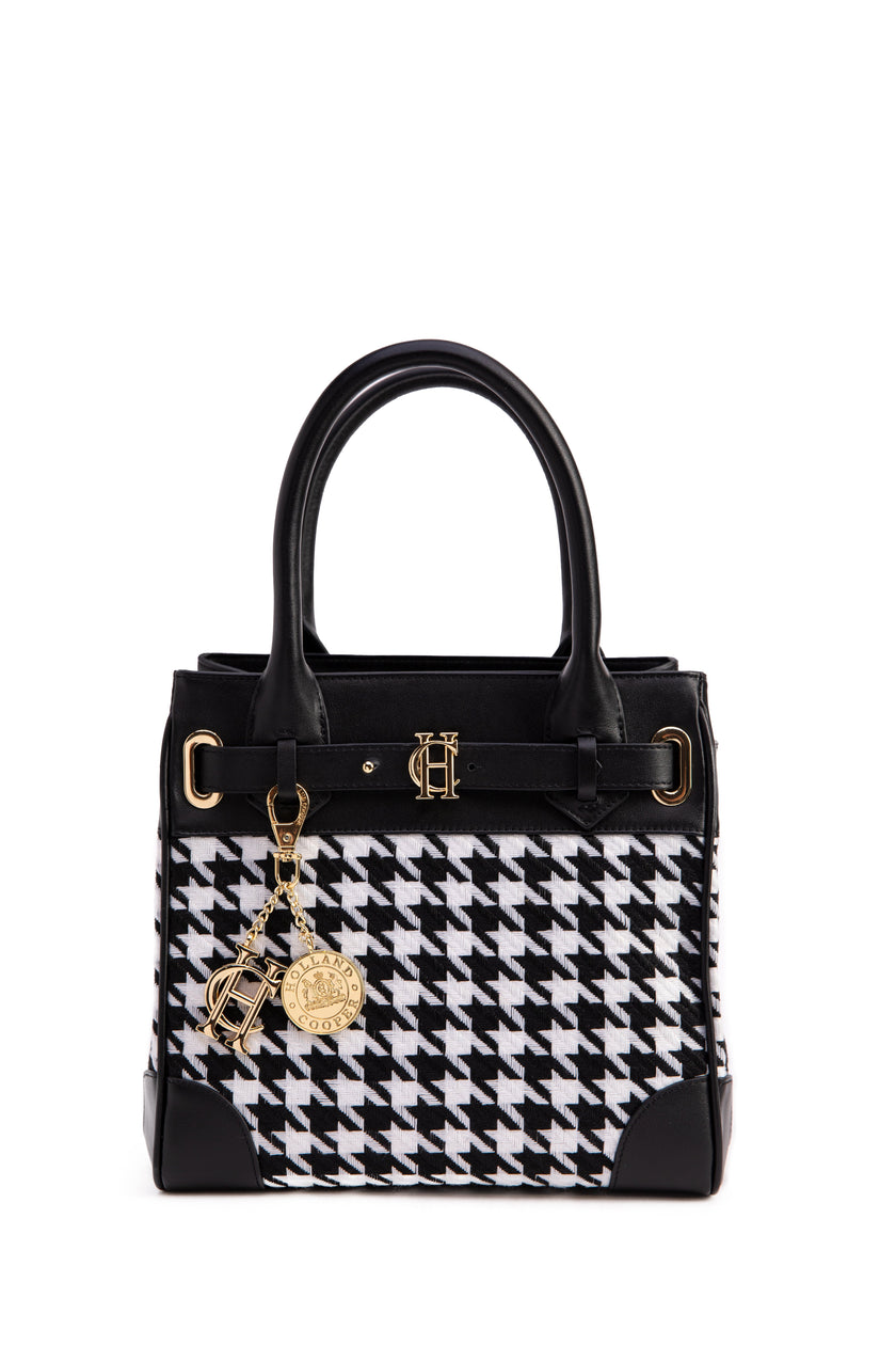 Ellenborough Mini Tote (Houndstooth)